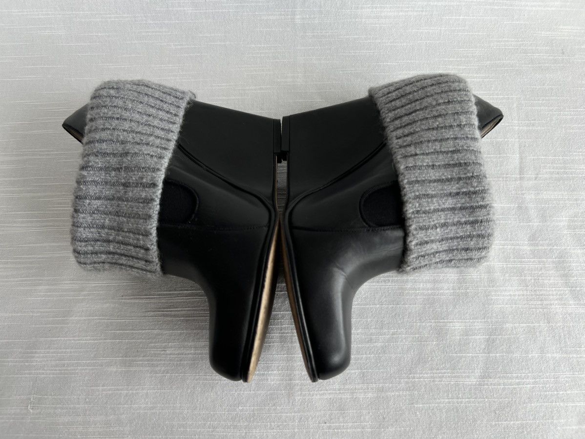 Bally Bally Leather Wool Women's Boots Black Size US 7 EU 37 1/2 Size US 7 / IT 37 - 4 Thumbnail