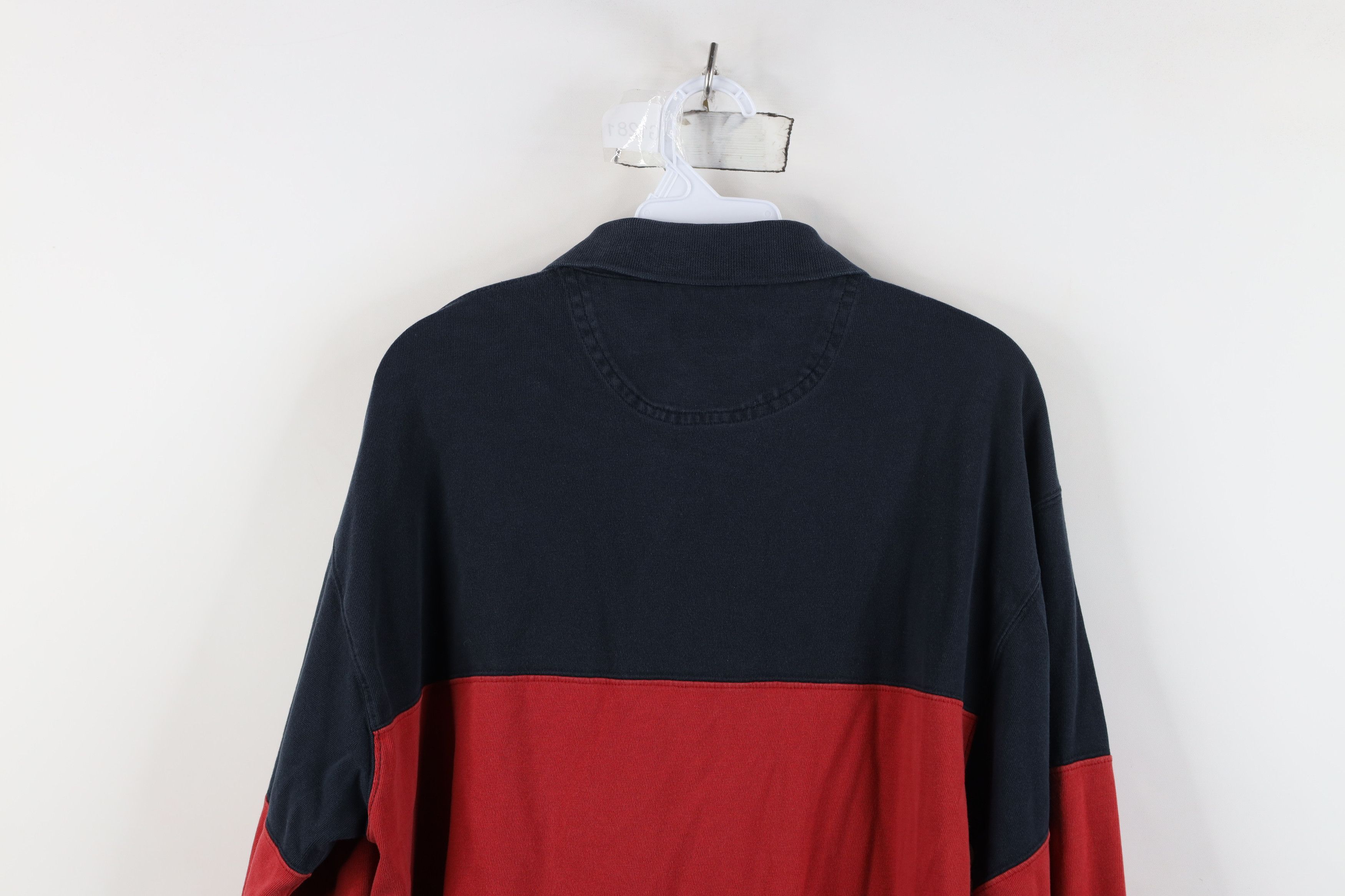 Vintage Vintage 90s Streetwear Block Heavy Long Sleeve Rugby Polo Size US M / EU 48-50 / 2 - 13 Thumbnail