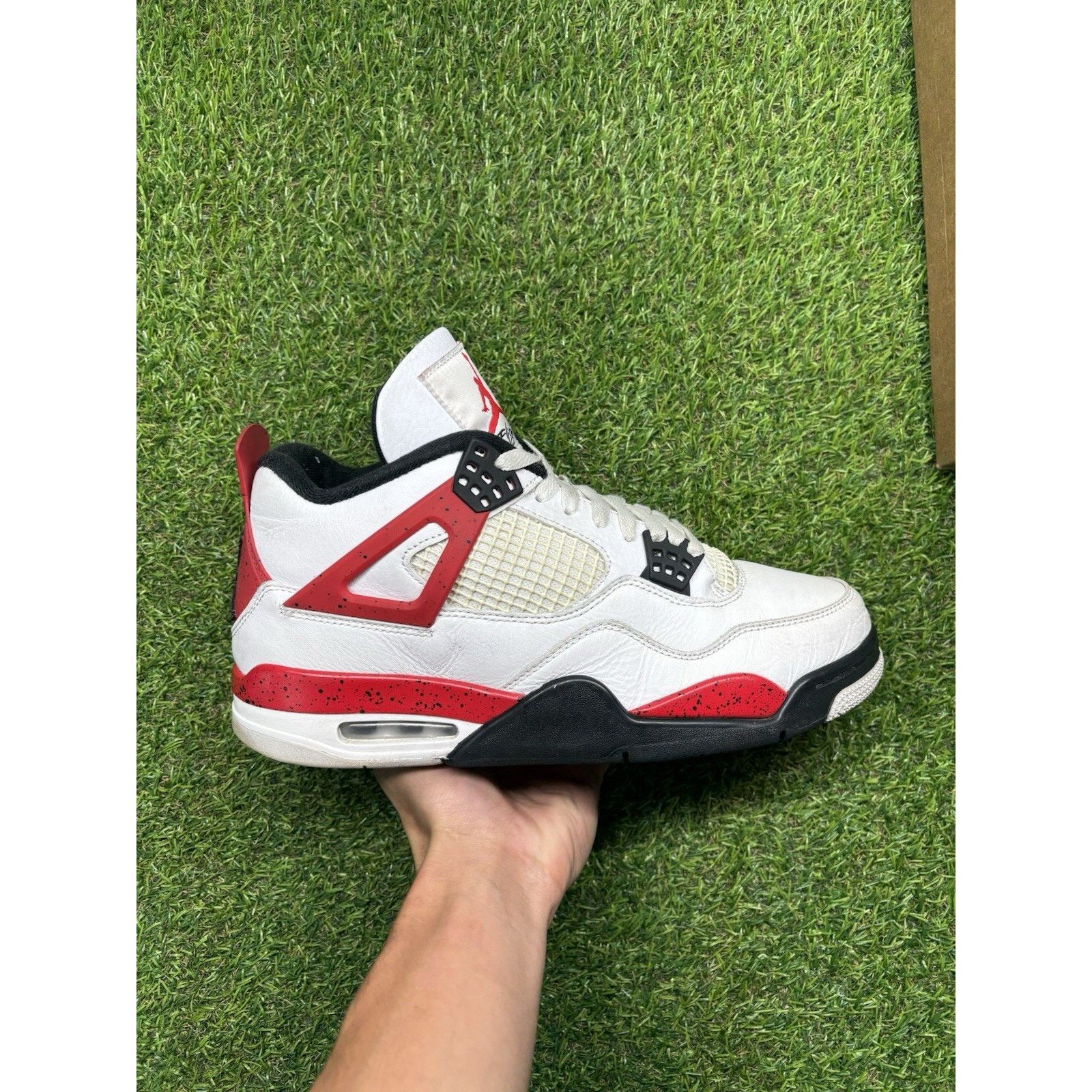 Jordan Brand Size 10 - Jordan 4 Retro Mid Red Cement | GOOD CONDITION! Size US 10 / EU 43 - 2 Thumbnail