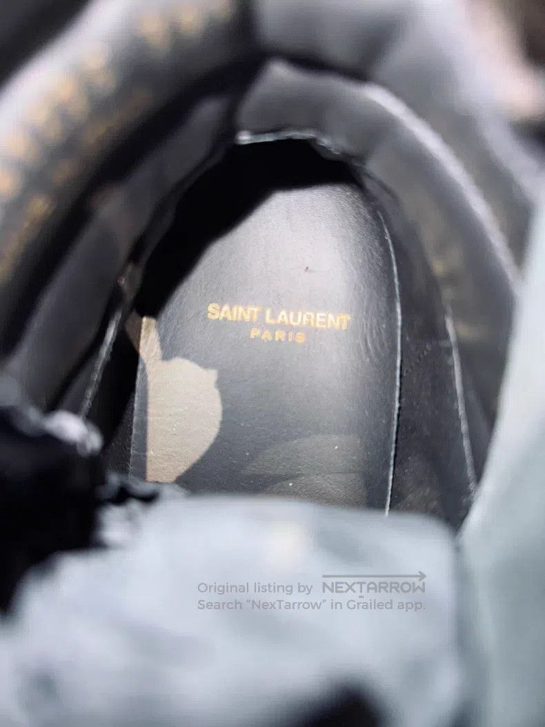 Saint Laurent Paris Saint Laurent Paris Studded Magic Tape Board Shoes Size US 6.5 / EU 39-40 - 5 Thumbnail