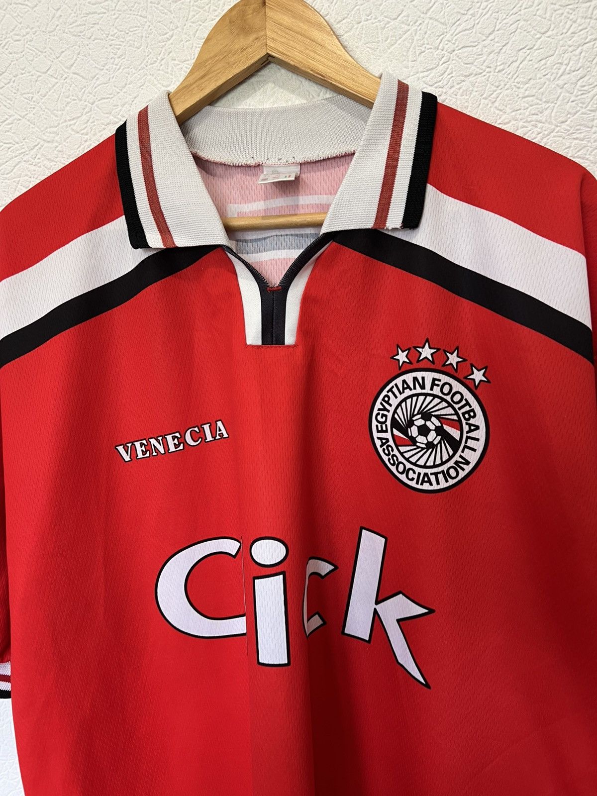 Vintage Vintage Egypt Venecia 1998 Home Kit Soccer Jersey Football Size US XL / EU 56 / 4 - 2 Thumbnail