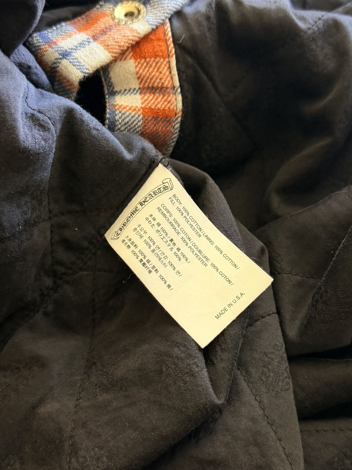 Chrome Hearts Chrome Heart Padded Flannel Button Up XL Size US XL / EU 56 / 4 - 11 Thumbnail