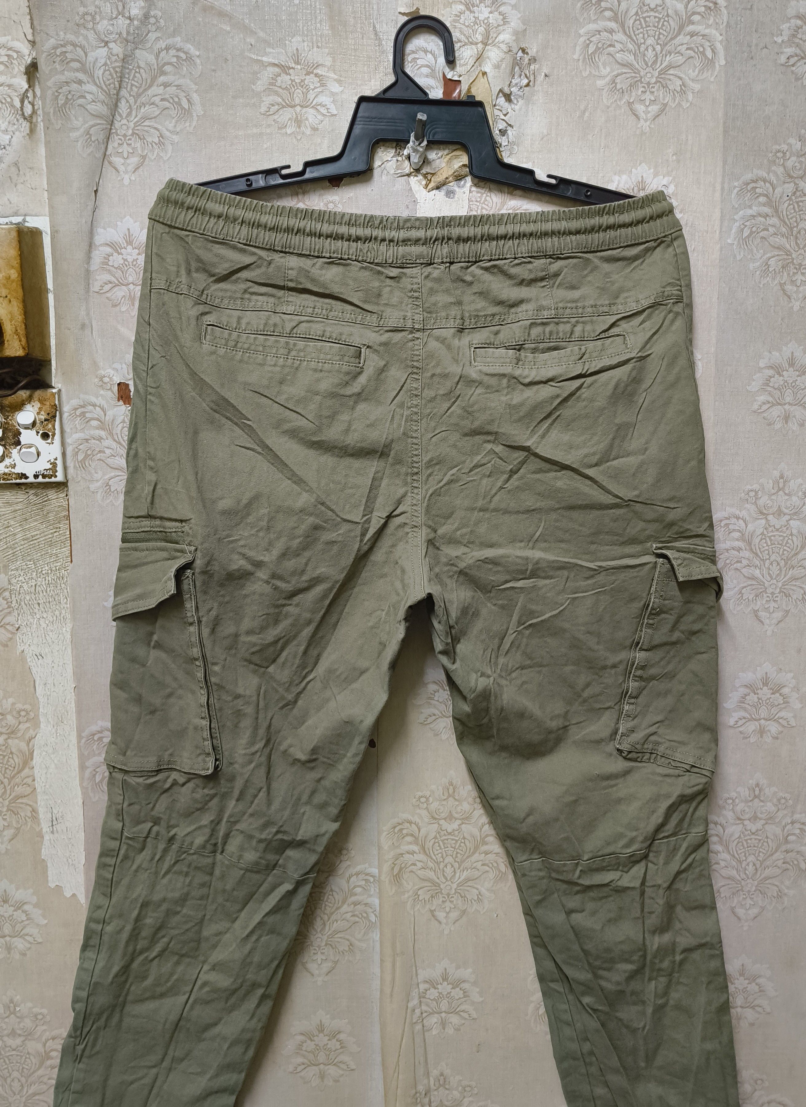 Denim & Co. Denim Co. Cuffed Cargo pants army Size US 37 - 12 Thumbnail