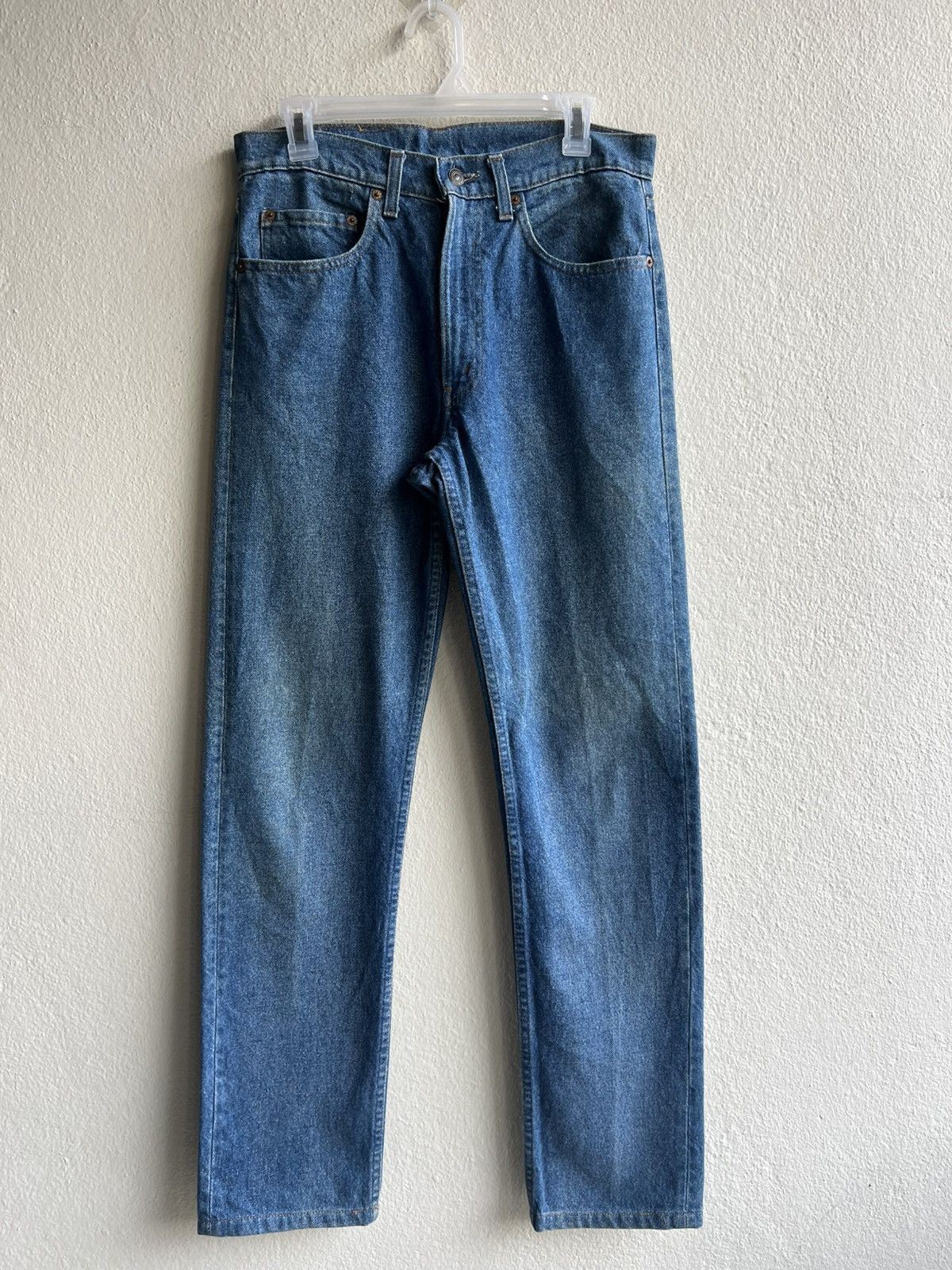 Levi's Vintage 80s Levi’s 505 Dirty Mud Denim Jeans Size US 31 - 1 Thumbnail