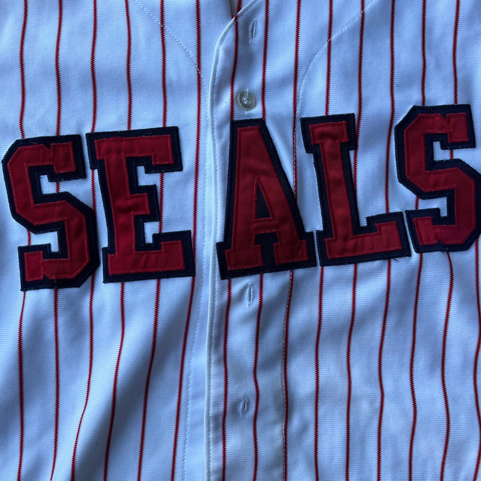 Vintage VINTAGE SAN FRANCISCO SEALS NO, 18 50S LARGE BASEBALL SHIRT Size US L / EU 52-54 / 3 - 2 Thumbnail