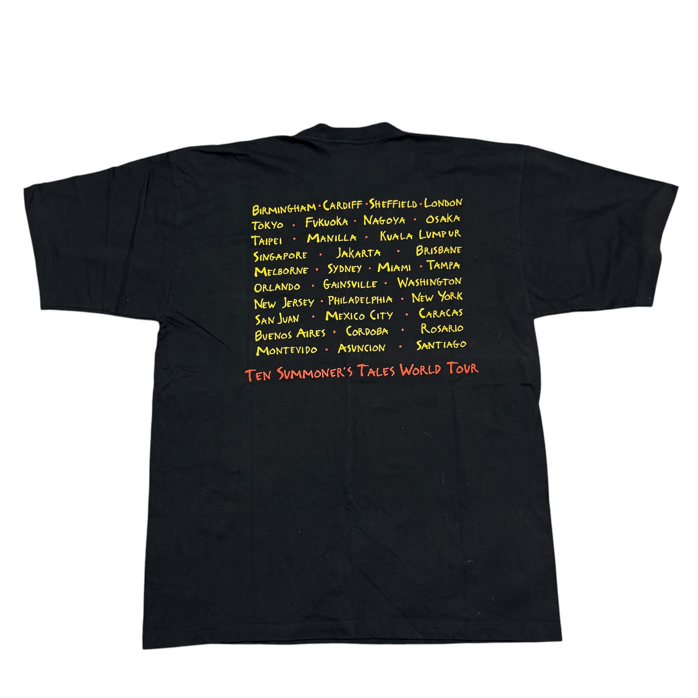 Band Tees Vintage Sting Shirt 90s Tour Concert Merch Rock Band Tee Size US XL / EU 56 / 4 - 2 Thumbnail