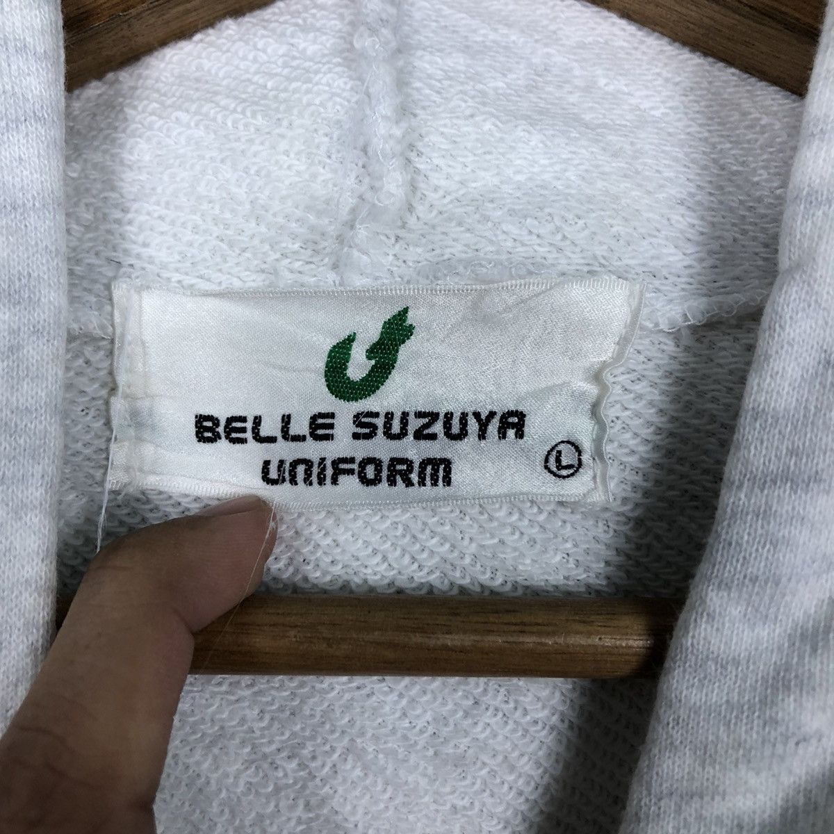 Japanese Brand 📌Vintage Sweatshirt Hoodie Pull Over Belle Suzuya Uniform Size US L / EU 52-54 / 3 - 16 Thumbnail