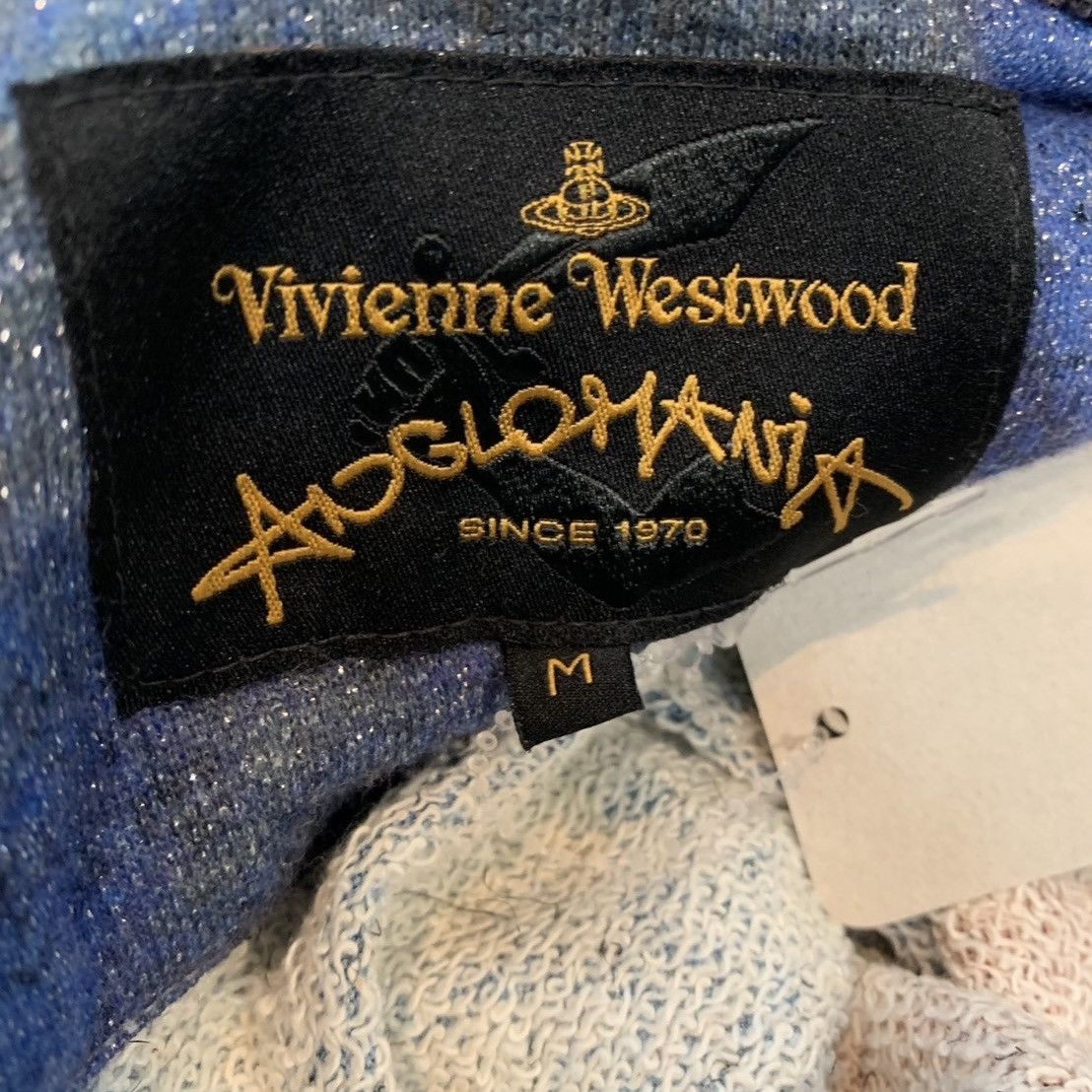 Vivienne Westwood Glitter Union Jack Flag Back Bondage Sweater Size US M / EU 48-50 / 2 - 3 Thumbnail