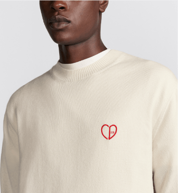 Dior o1w1db10625 Sweater in Beige Size US L / EU 52-54 / 3 - 4 Thumbnail