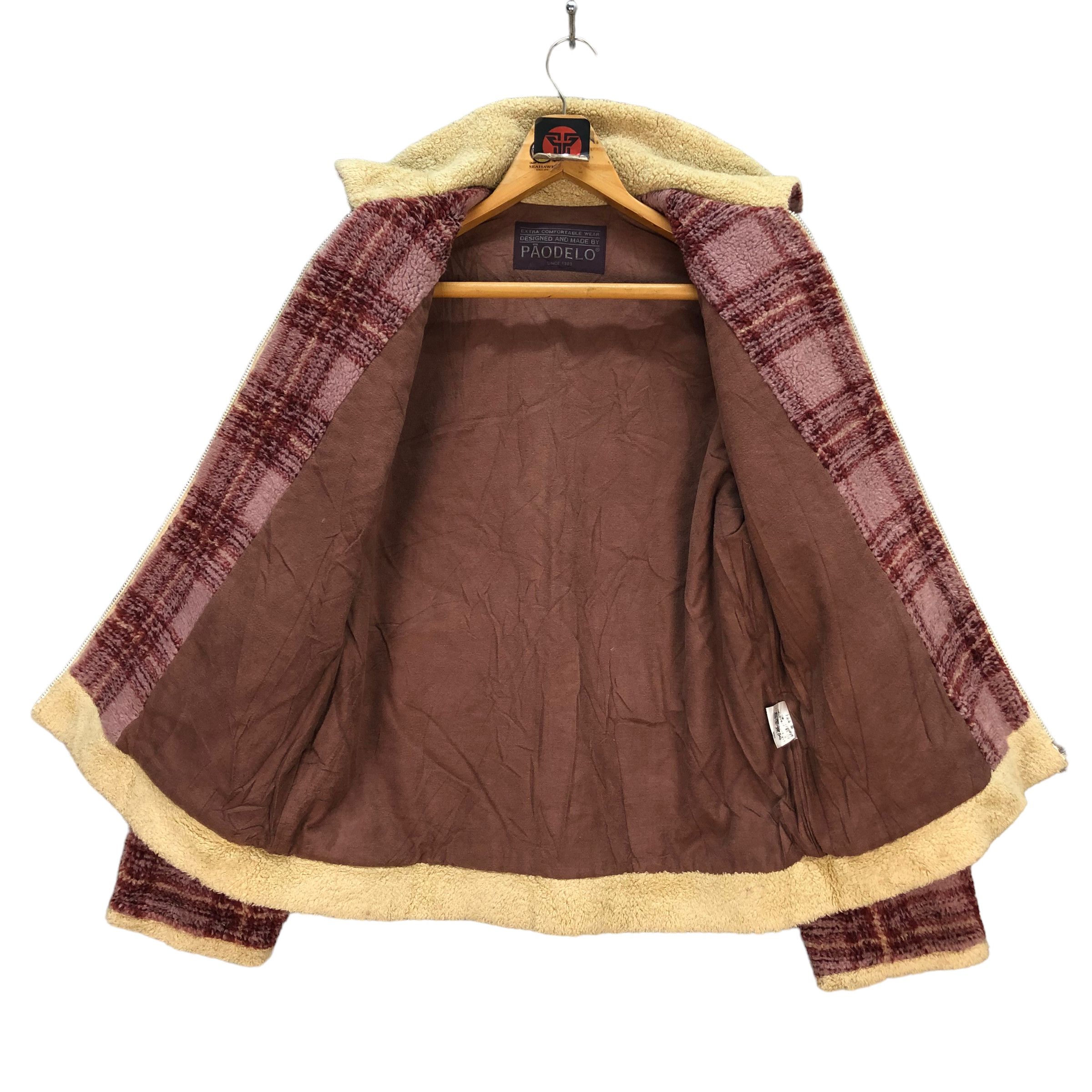 Japanese Brand PAODELO TARTAN FLEECE JACKET #7399-142 Size US M / EU 48-50 / 2 - 7 Thumbnail