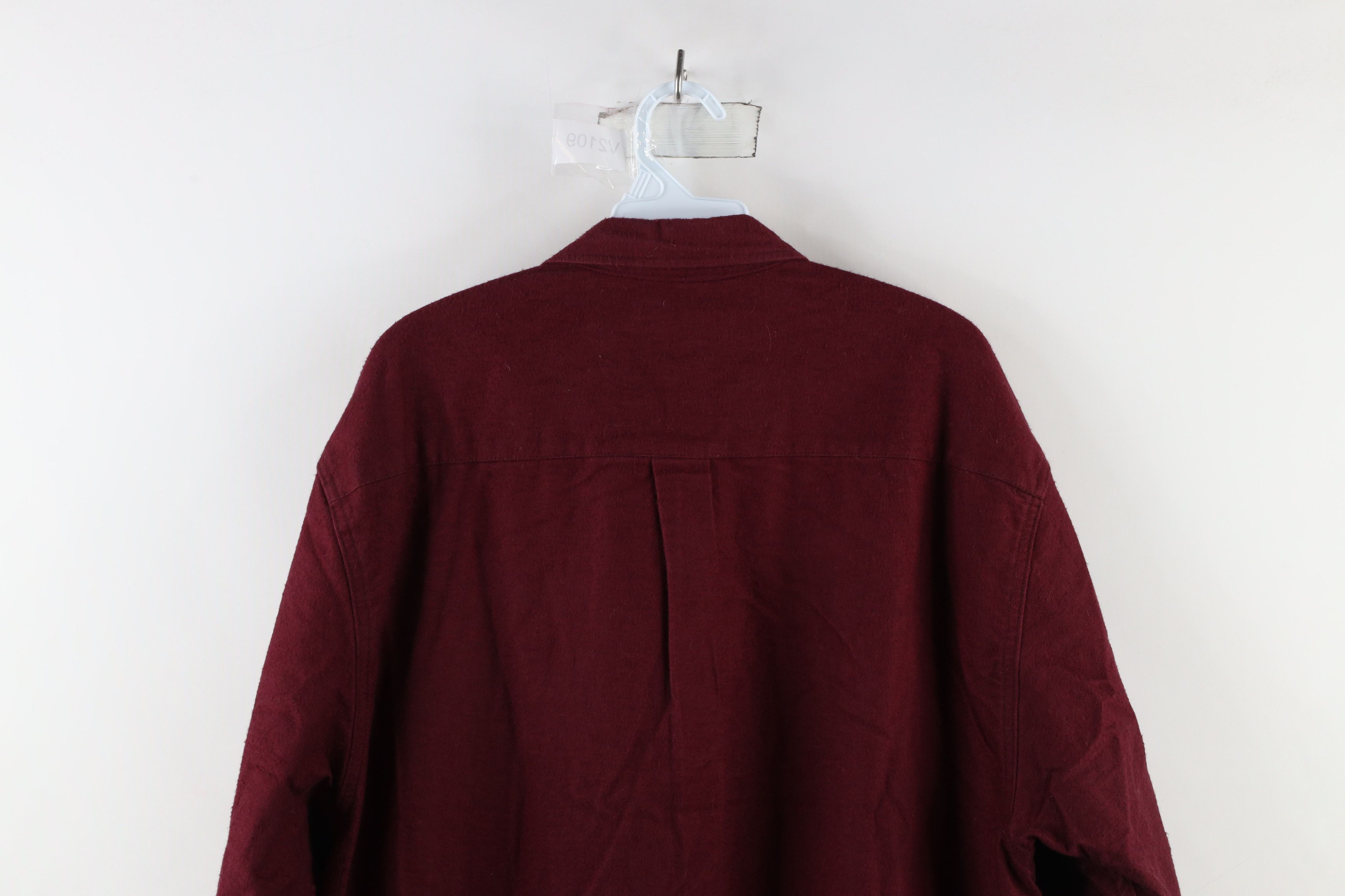 Eddie Bauer × Vintage Vintage 90s Eddie Bauer Chamois Cloth Collared Button Shirt Size US M / EU 48-50 / 2 - 10 Thumbnail