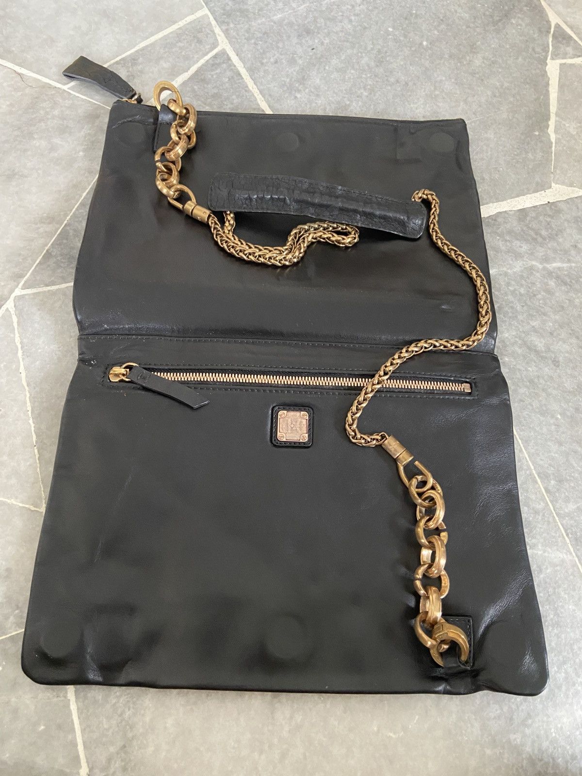 MCM MCM Bag Black Leather Crossbody Bag Size ONE SIZE - 10 Thumbnail
