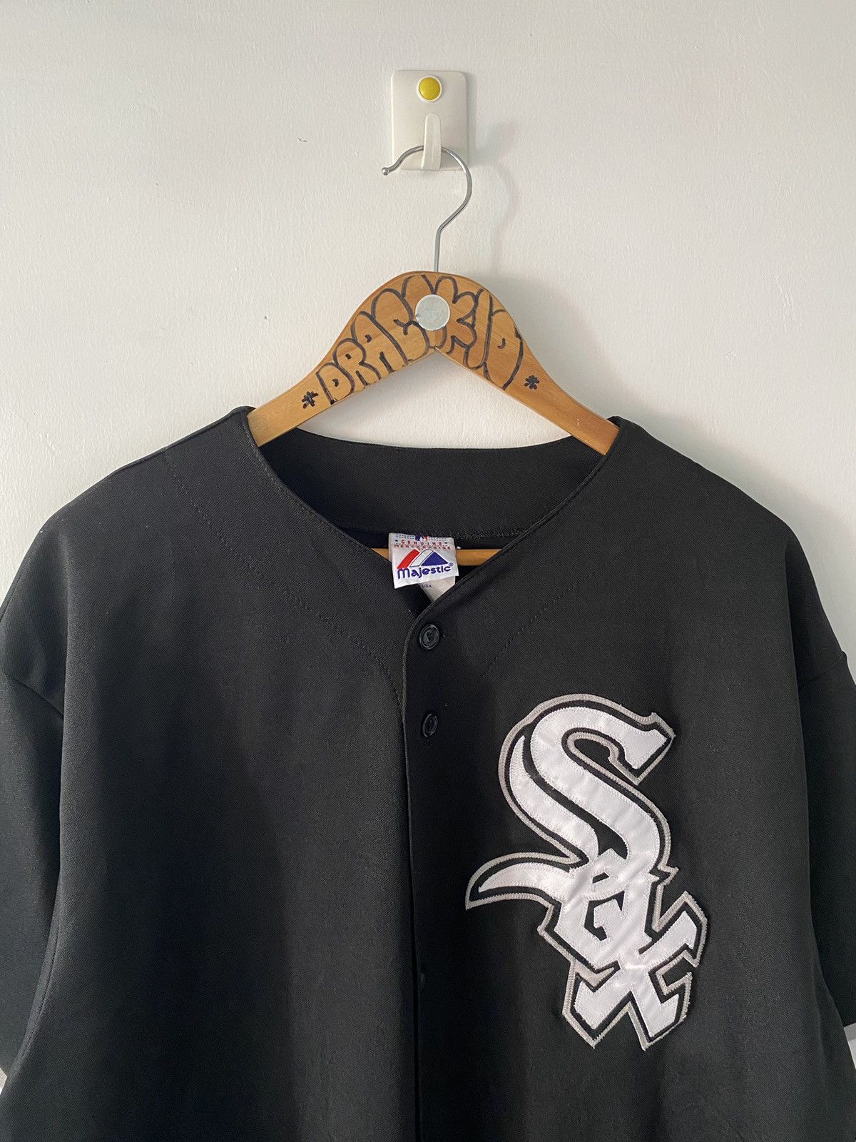 MLB Vintage Majestic Chicago White Sox Black MLB Jersey Size US XXL / EU 58 / 5 - 4 Thumbnail