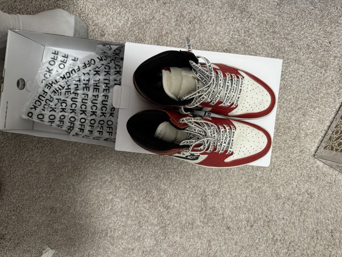 Other Custom Jordan 1 “Fuck Off 1s” size 11 Size US 11 / EU 44 - 7 Thumbnail