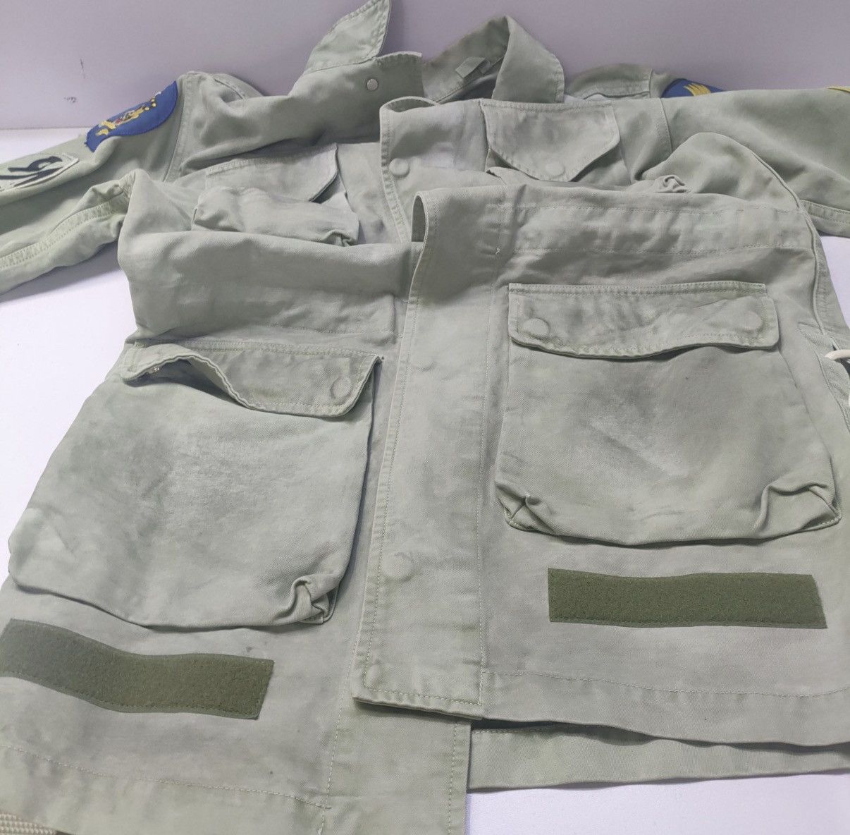 Off-White Off-White Patch Sleeve Military Jacket Size US XS / EU 42 / 0 - 14 Thumbnail