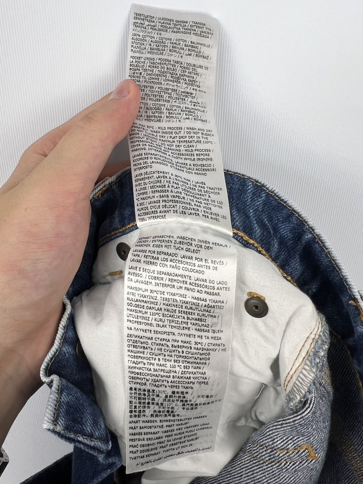 Maison Margiela Blue Maison Martin Margiela jeans (new with tags) Size 27" / US 4 / IT 40 - 9 Thumbnail