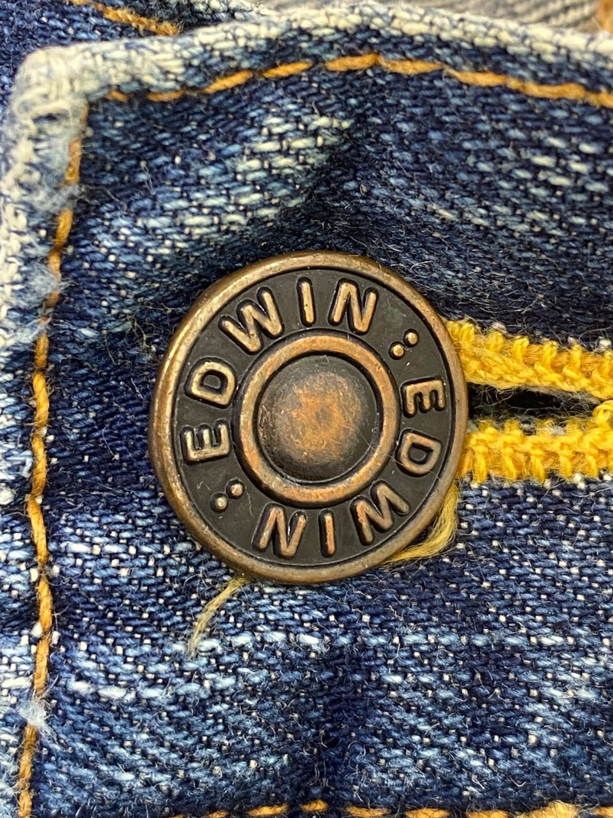 Edwin Edwin Faded Blue Wash Style Flare Leg Jeans Size US 30 / EU 46 - 10 Thumbnail