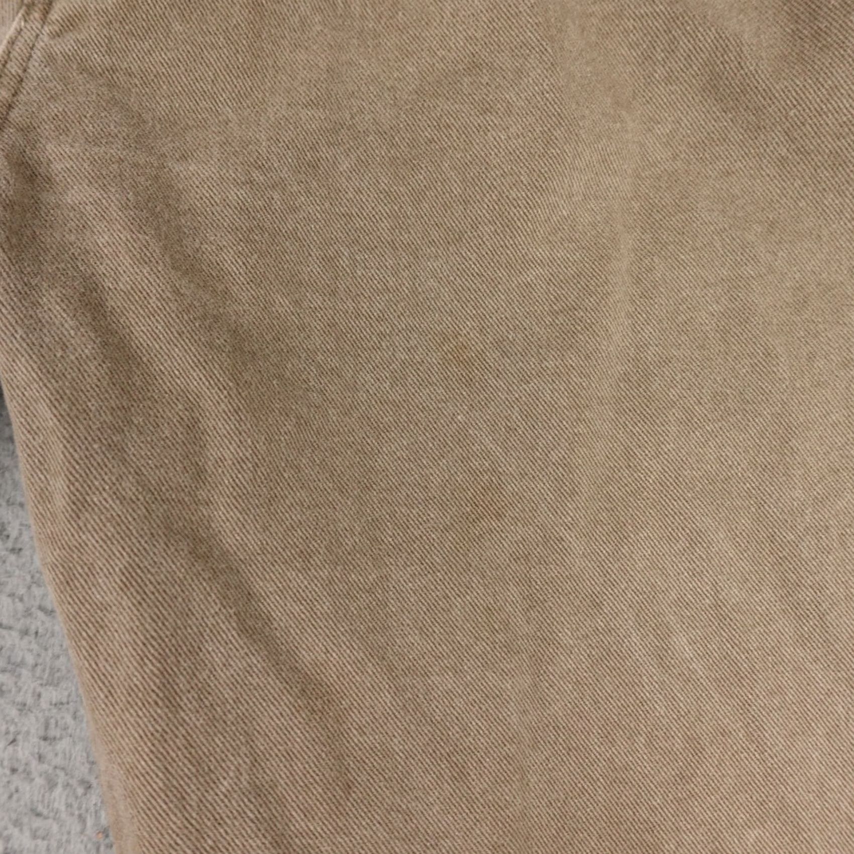 Vintage L.L. Bean Jeans Mens 38x32 Brown Relaxed Fit Canvas Work Wear 90s Grunge Jeans Mens Size US 38 / EU 54 - 7 Thumbnail