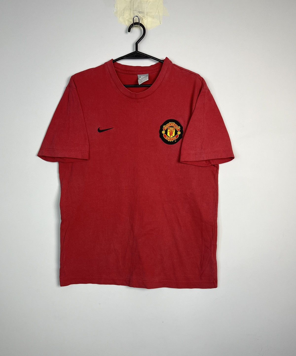 Nike × Vintage Nike Manchester United 2009/2010 Soccer Jersey Cotton Size US L / EU 52-54 / 3 - 1 Thumbnail
