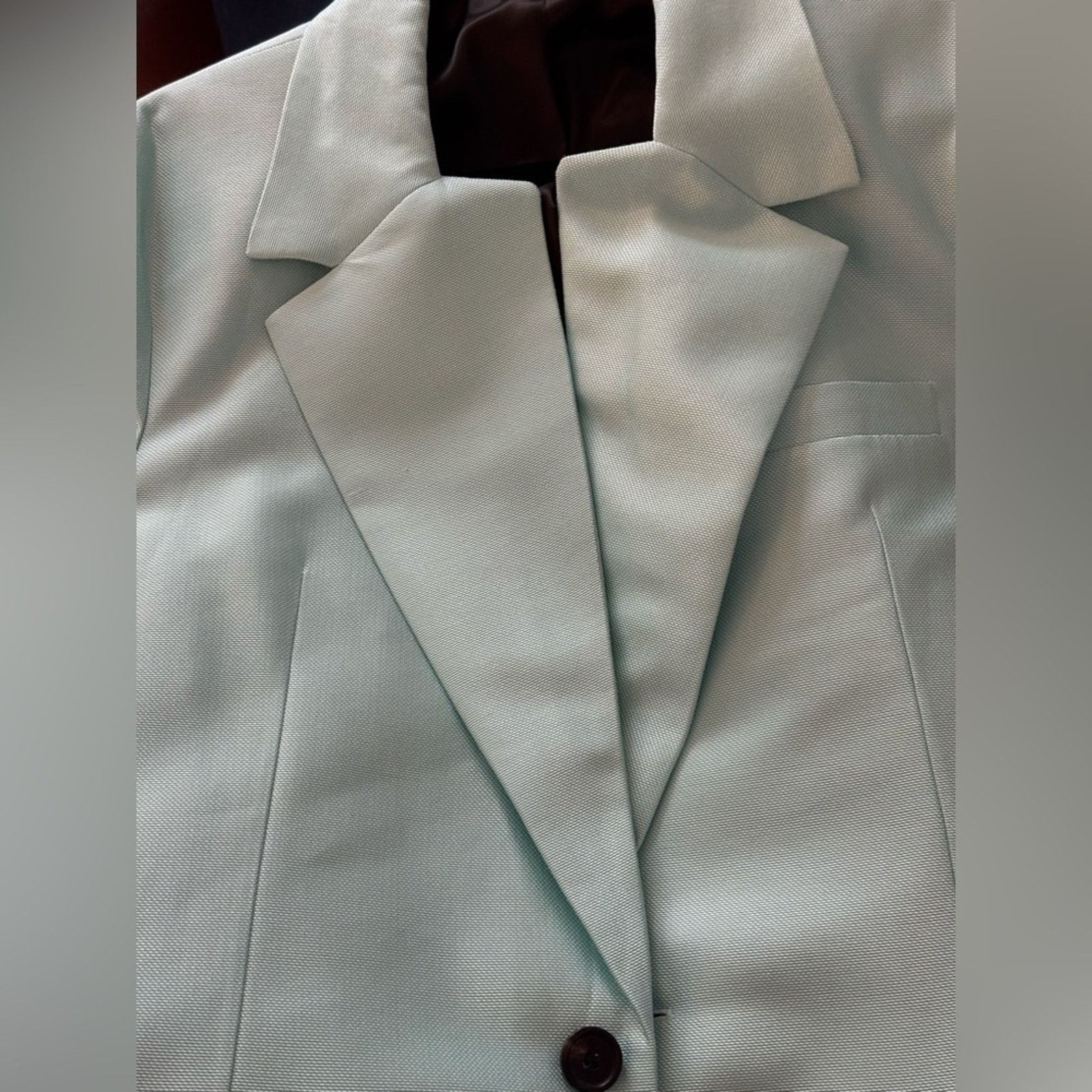 Acne Studios Men’s Jumilar Cotton-Blend Suit Jacket- Green SS20 NWT Size 46R - 8 Thumbnail