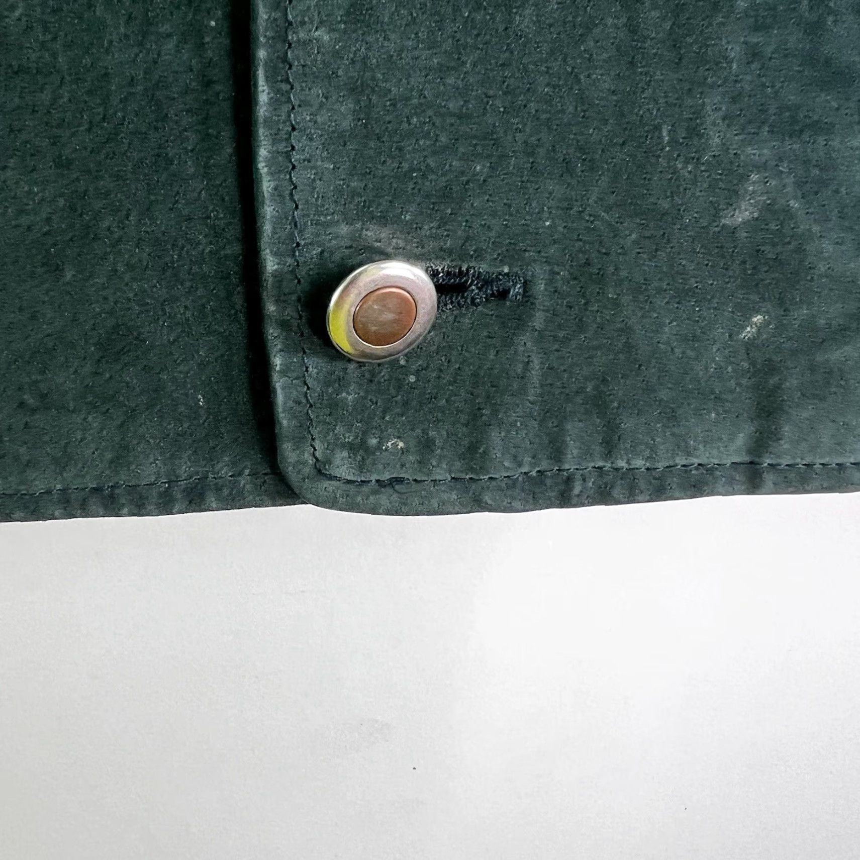 Vintage VINTAGE New Terrain Leather Vest Men L Green Biker Style Casual Warm 90s Size US L / EU 52-54 / 3 - 3 Thumbnail
