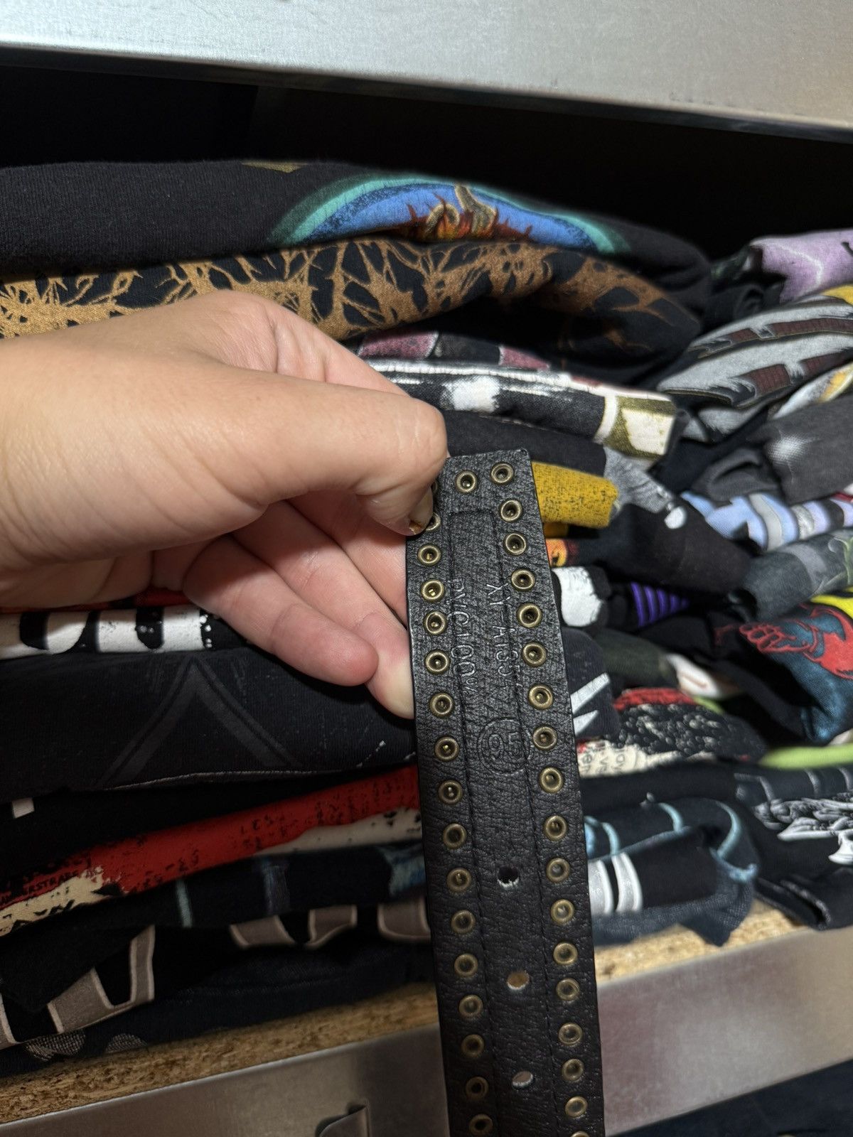 Vintage Vtg 90’s Japanese Metal Punk Rock Emo Goth Pirates Belt Y2K Size ONE SIZE - 10 Thumbnail
