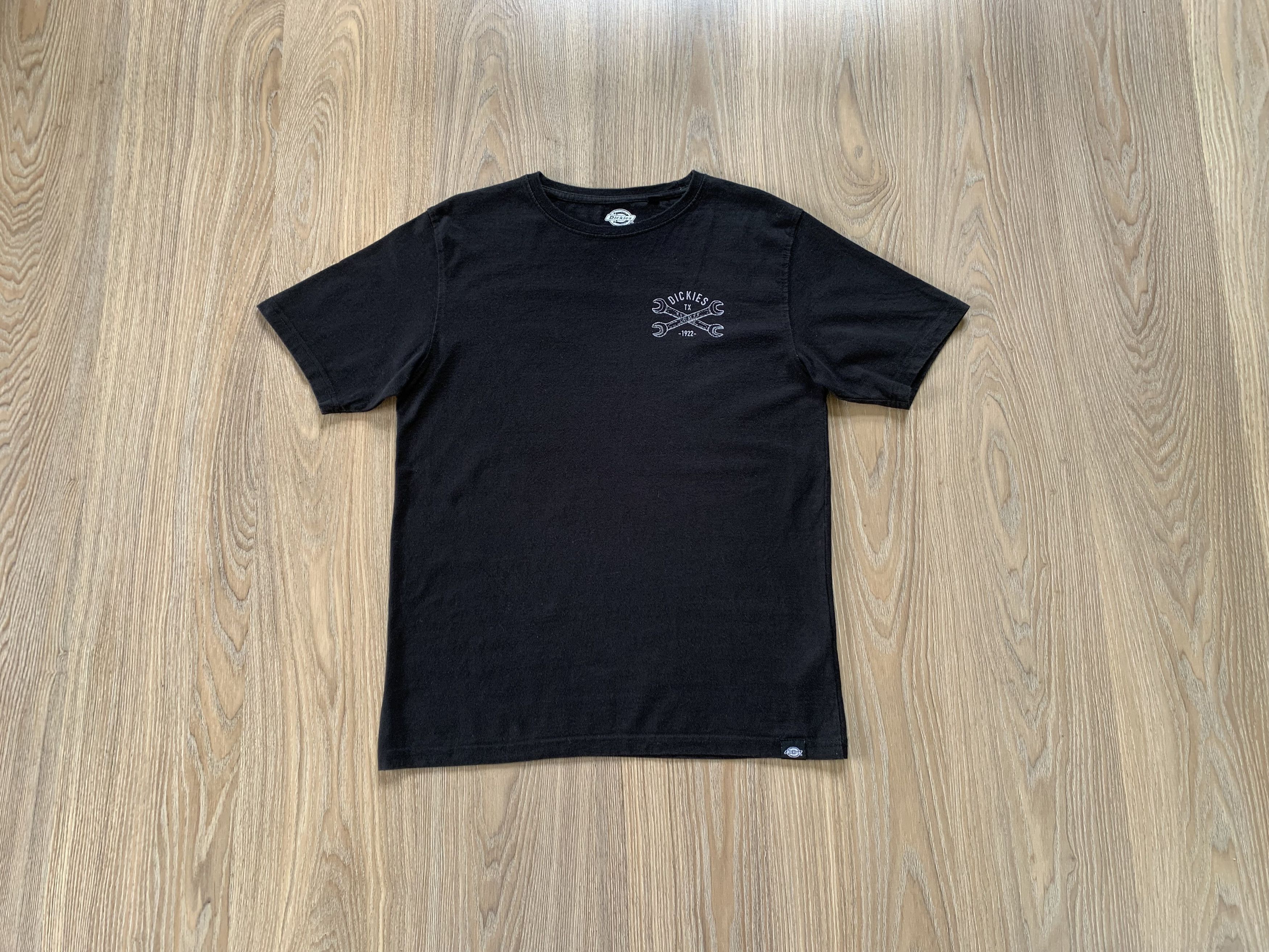 Dickies Dickies Slidell Black Skull Printed Cotton T Shirt Size US M / EU 48-50 / 2 - 1 Thumbnail