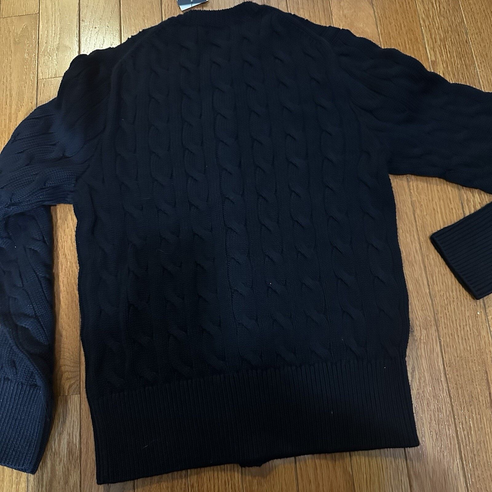 Polo Ralph Lauren NWT Polo Ralph Lauren Women Cotton Cardigan Sweater M BLUE Size M / US 6-8 / IT 42-44 - 4 Thumbnail
