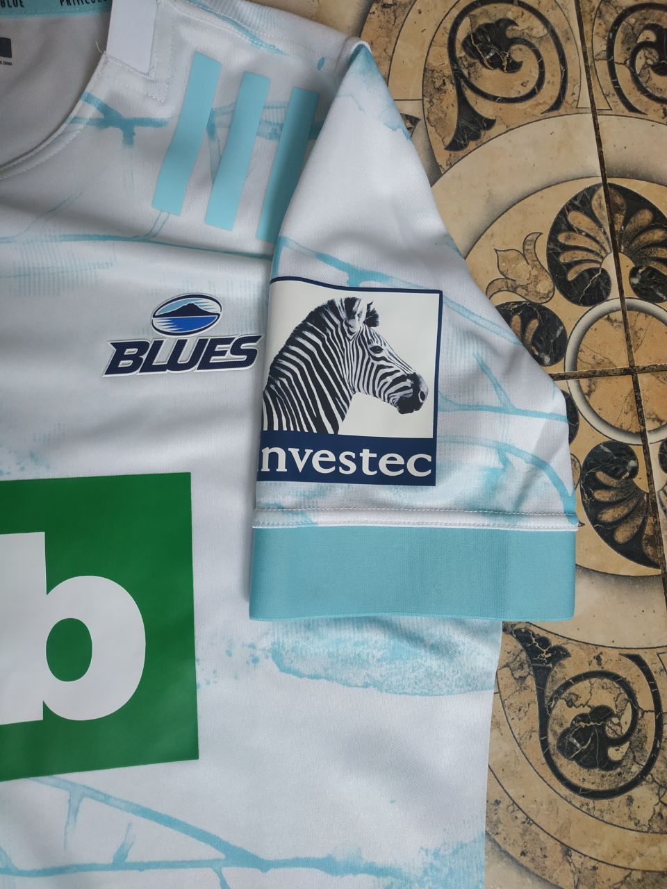 Adidas Adidas Auckland Blues 2021 Away Rugby Jersey Primeblue Size US L / EU 52-54 / 3 - 6 Thumbnail