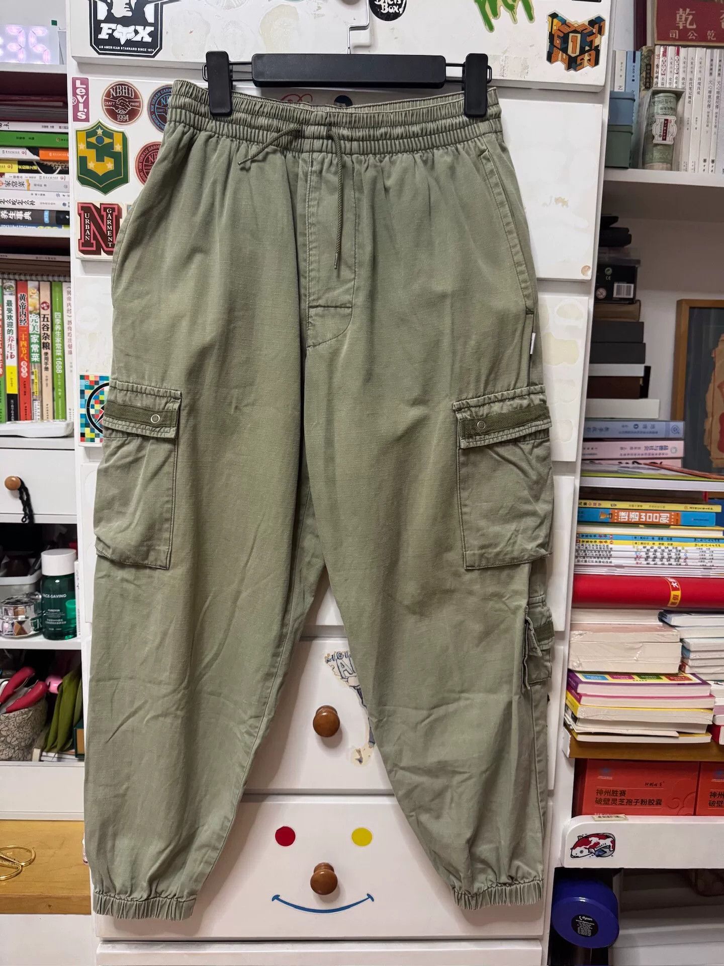 Wtaps wtaps 18aw smock cargo pants in green Size US 34 / EU 50 - 1 Thumbnail