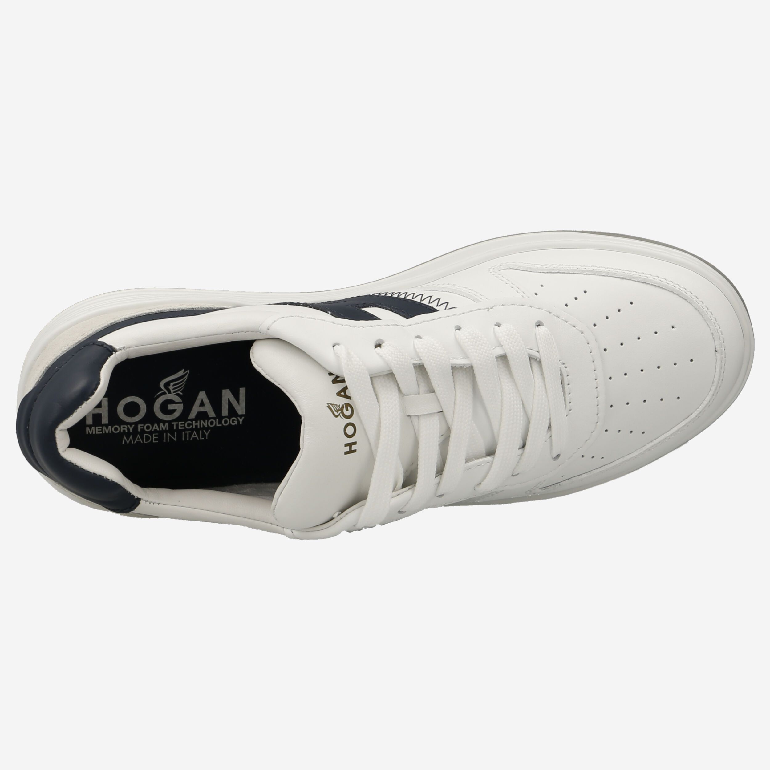 Hogan o1s22i1n1024 H630 Sneakers in White Black Size US 10 / EU 43 - 5 Thumbnail