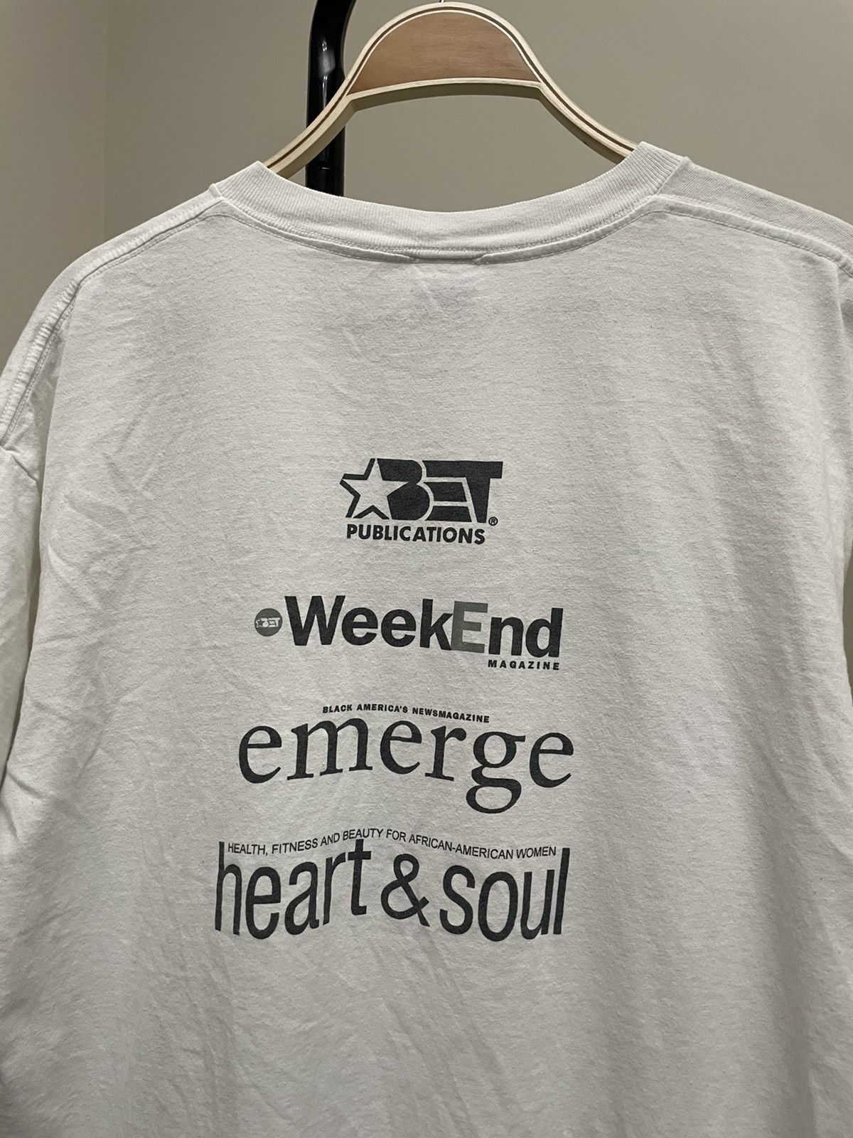 Vintage Vintage 90s Graphic Tee Shirt Rap Tees Unsoundrags Hanes Size US M / EU 48-50 / 2 - 9 Thumbnail