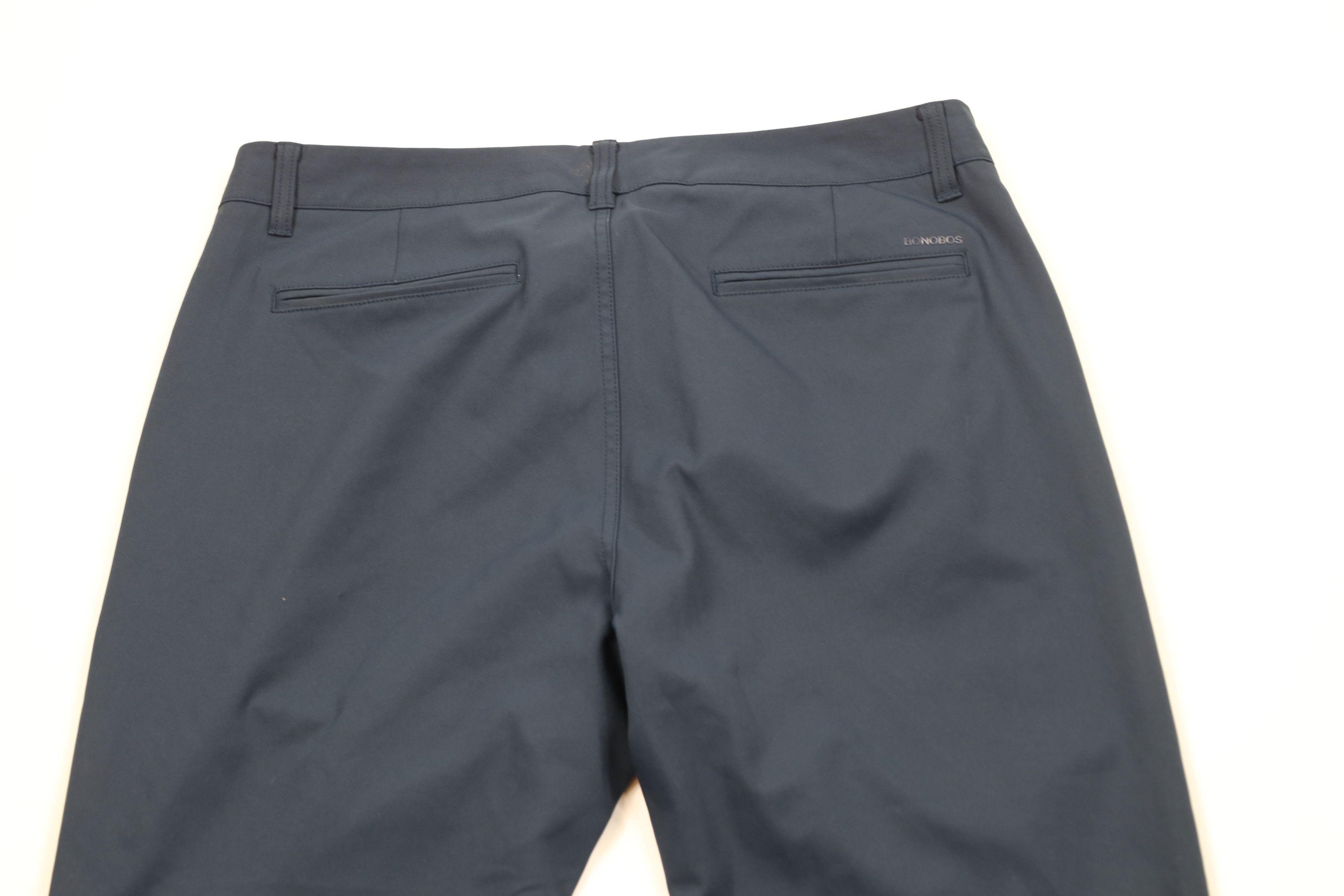 Bonobos Bonobos Golf Tech Zip Cuff Golfing Chino Pants Navy Blue Size US 33 - 10 Thumbnail