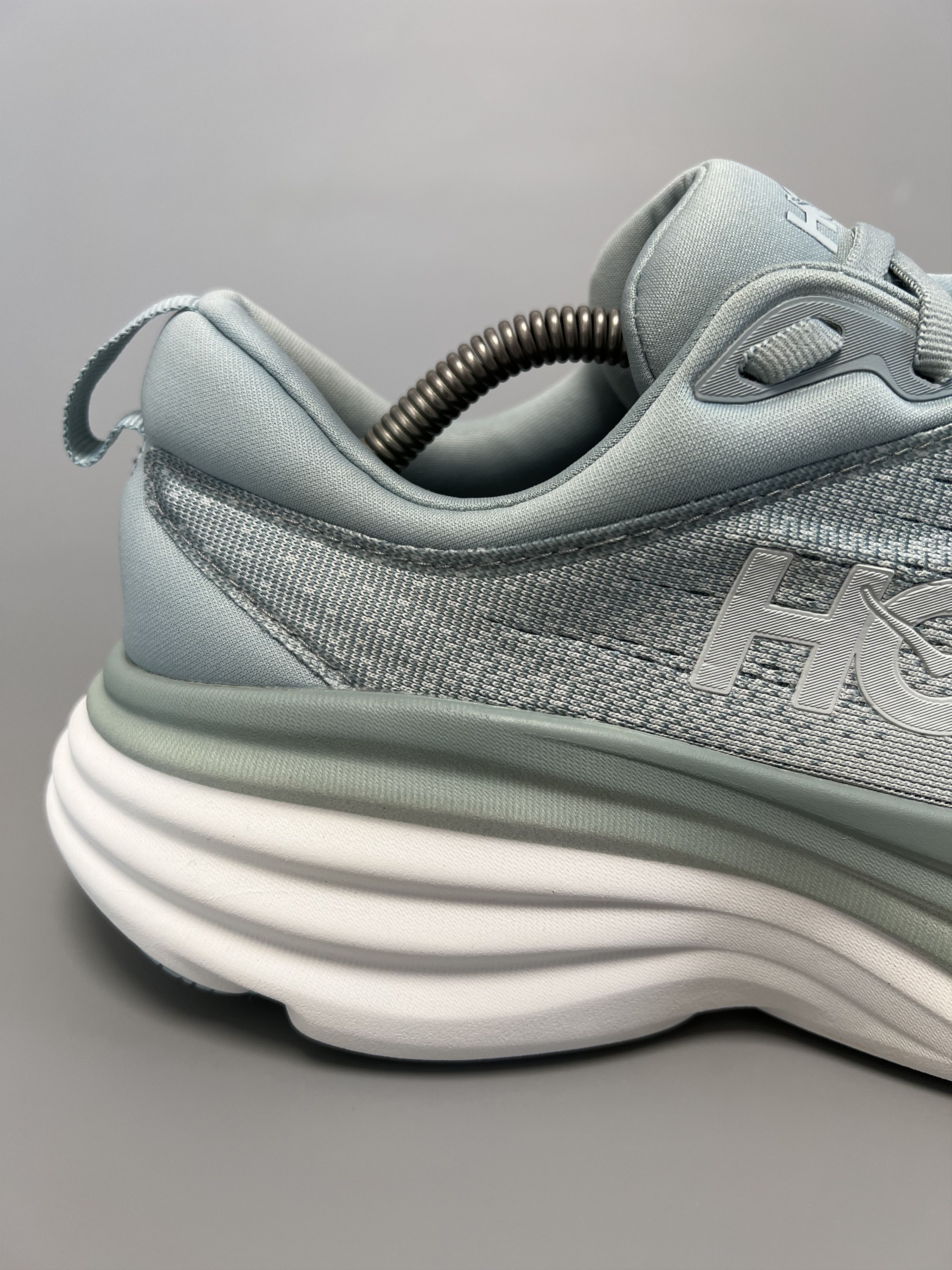 Hoka 9.5D Hoka One One Bondi 8 Men's Running Shoes Gym Walking Size US 9.5 / EU 42-43 - 12 Thumbnail