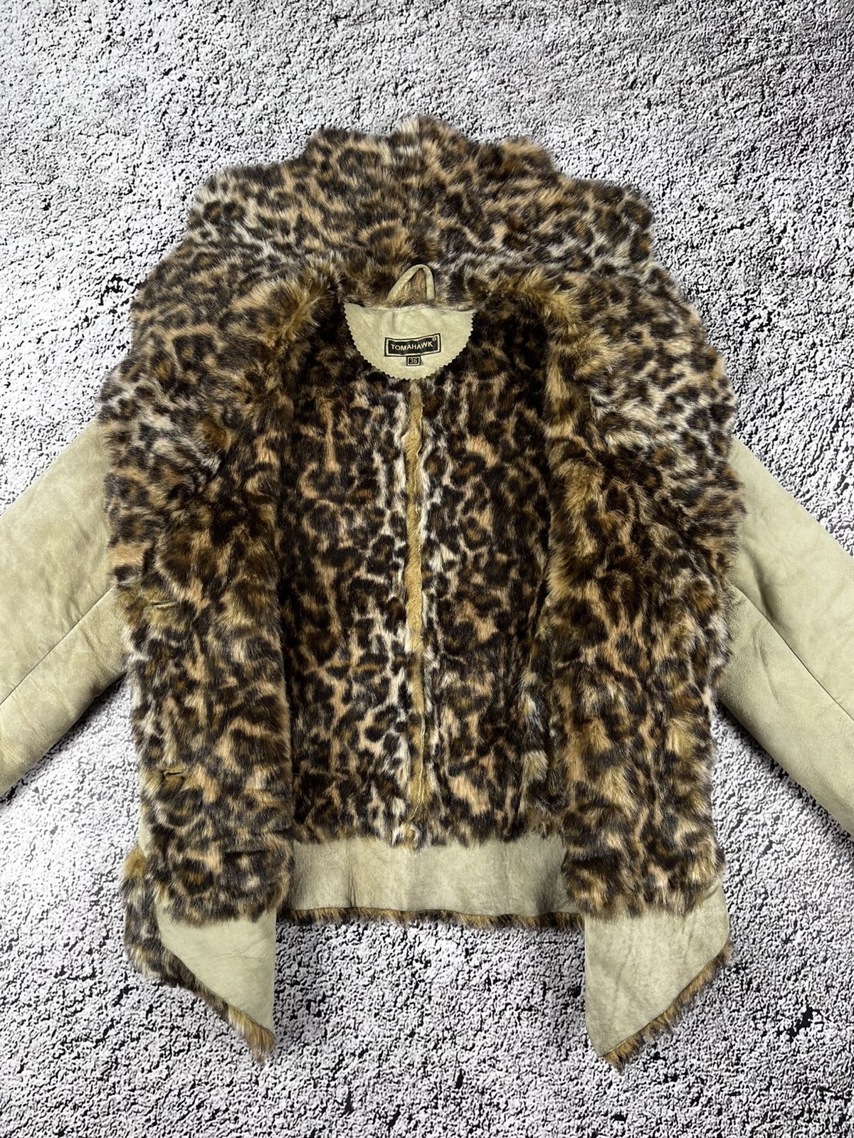 Leather Vintage real leather shearling sheepskins coat jacket Size XS / US 0-2 / IT 36-38 - 3 Thumbnail