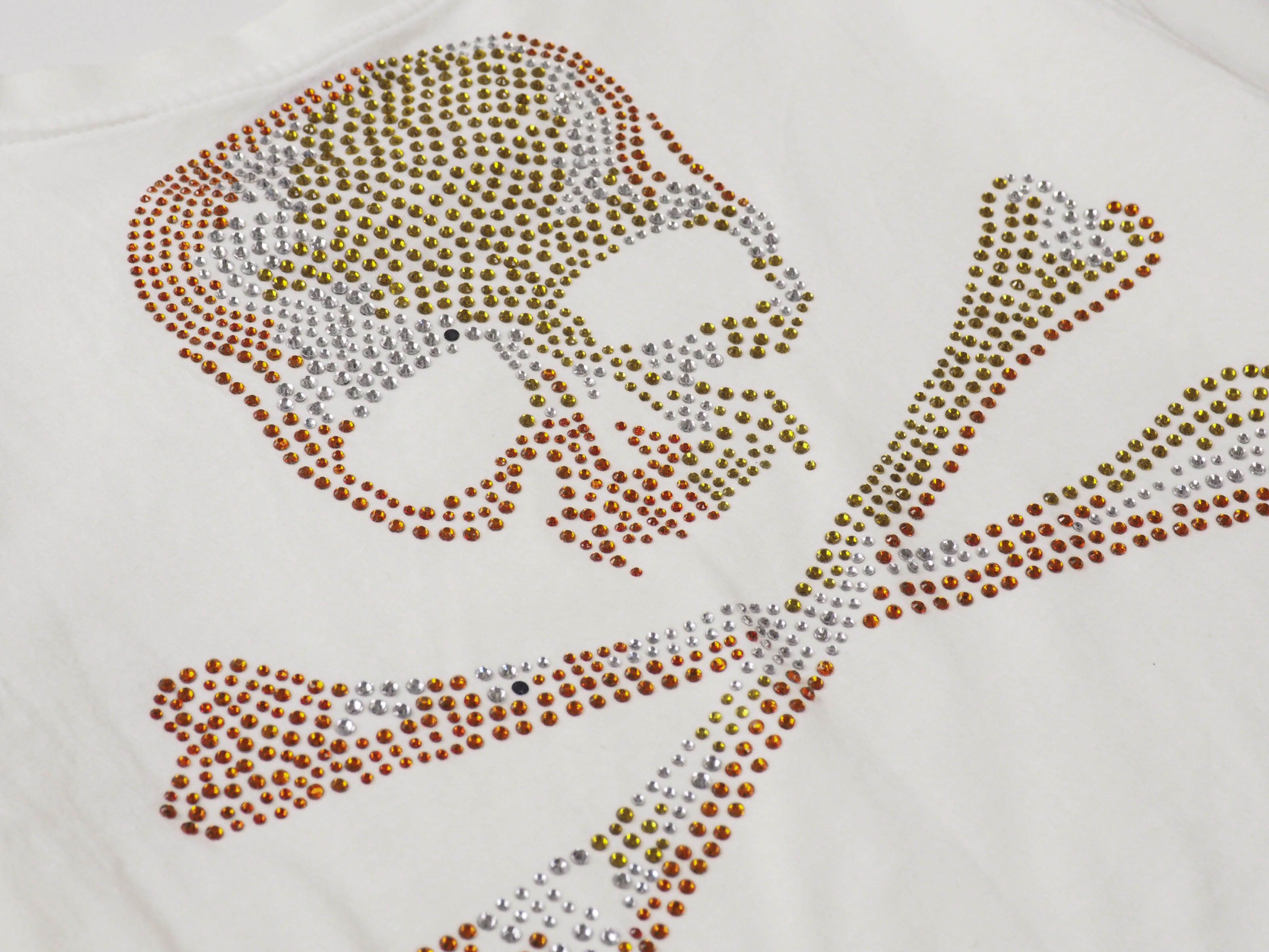 Roen Roen Swarovski Skull Long Sleeve Tee Size US M / EU 48-50 / 2 - 14 Thumbnail
