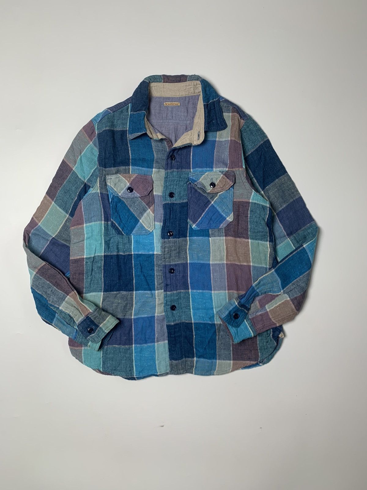 Kapital × Kapital Kountry KAPITAL FLANEL SHIRT Size US S / EU 44-46 / 1 - 1 Thumbnail