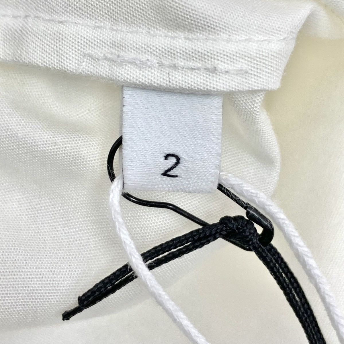 Sandro Sandro White Lace Trim Cotton Long Sleeve T-Shirt K26WX Size M / US 6-8 / IT 42-44 - 6 Thumbnail