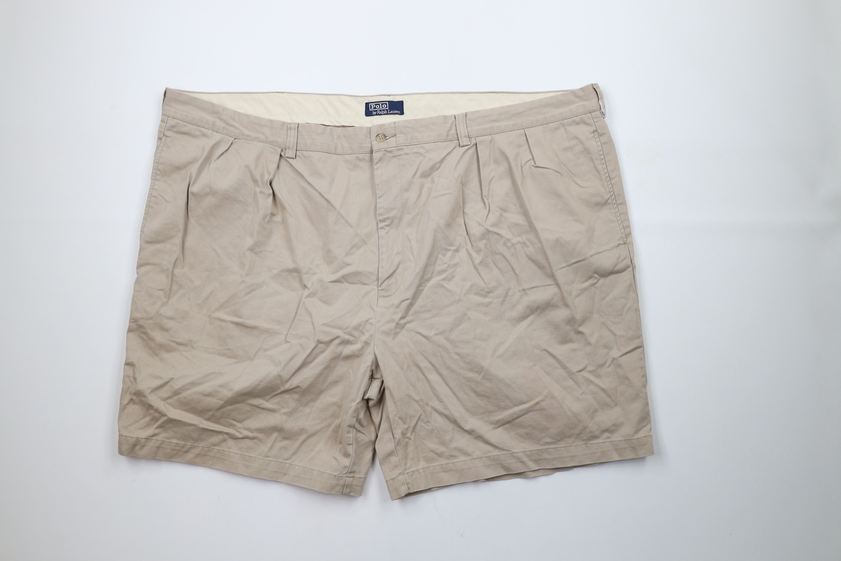 Ralph Lauren × Vintage Vintage 90s Ralph Lauren Above Knee Chino Shorts Cotton Size US 44 / EU 60 - 1 Thumbnail