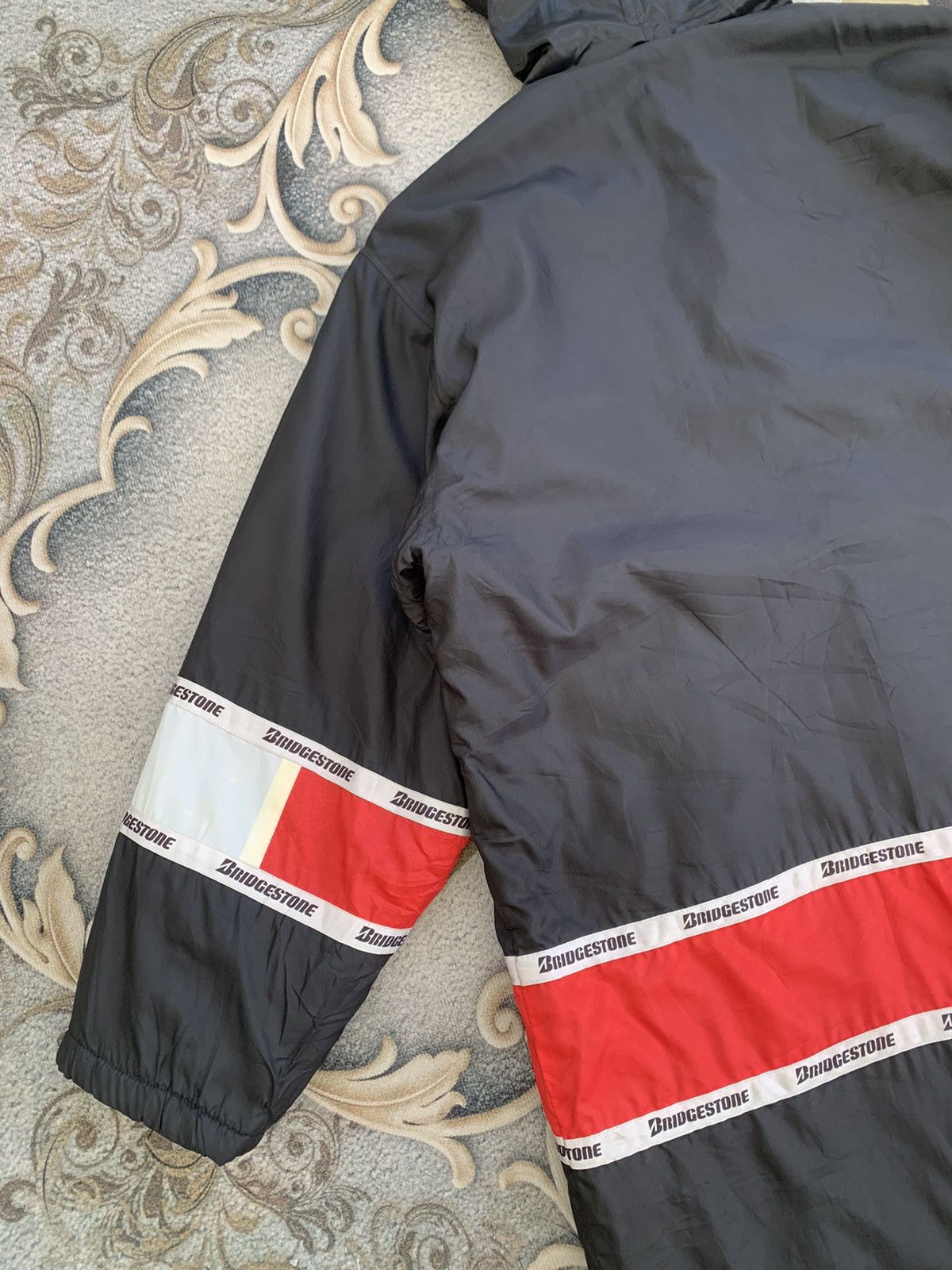 Japanese Brand Bridgestone Motorsport Long Jacket Hooded Size US L / EU 52-54 / 3 - 8 Thumbnail