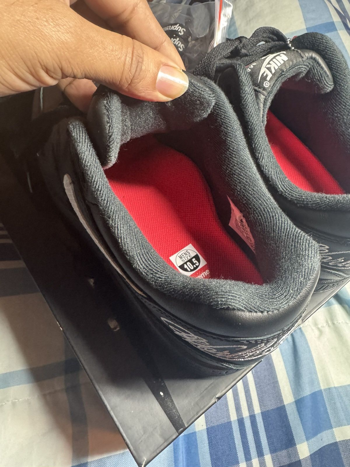 Nike × Supreme Nike Air Max 1 '87 SP Size US 10.5 / EU 43-44 - 10 Thumbnail