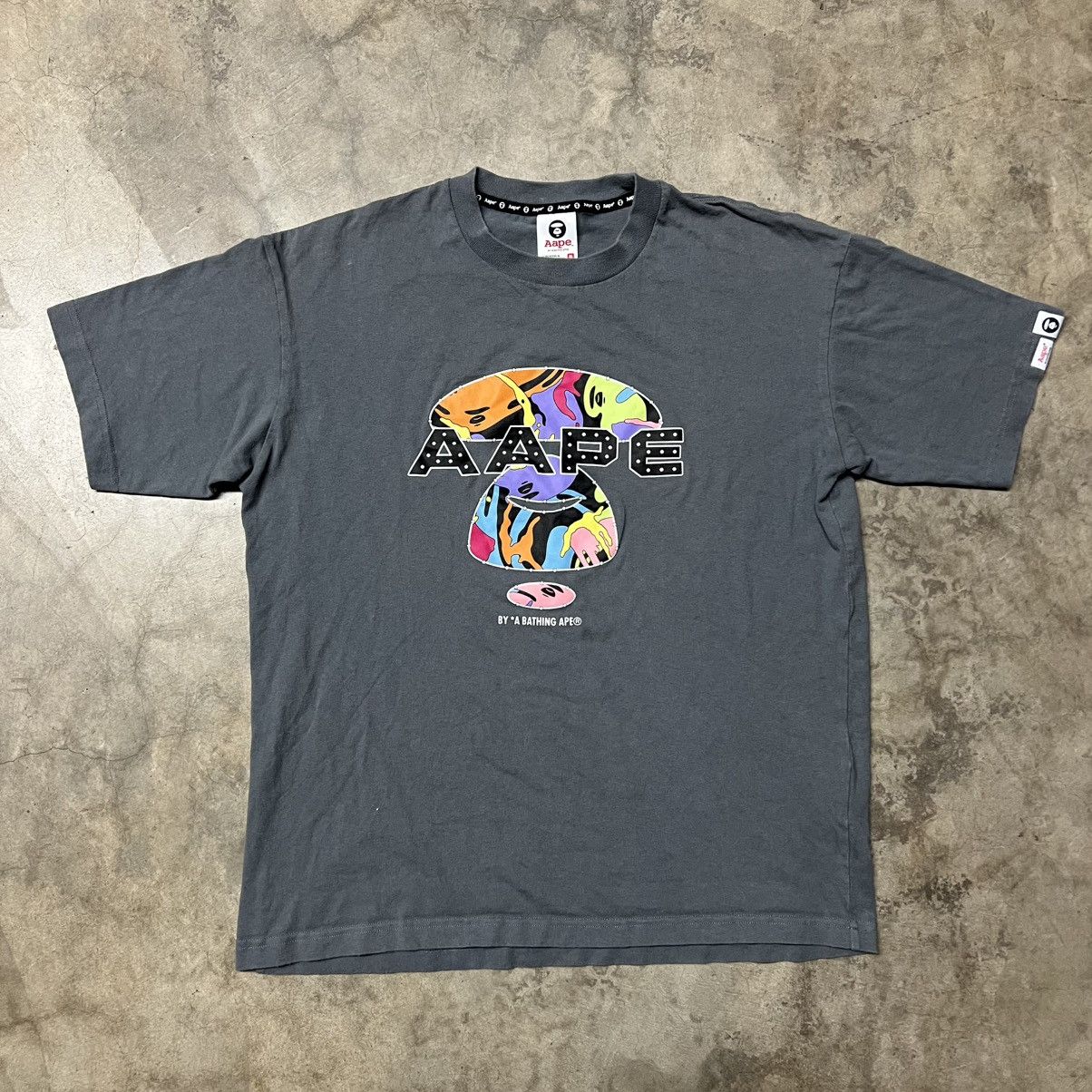 Aape × Bape Aape by A Bathing Ape Multi-Color Graphic T-Shirt Size US M / EU 48-50 / 2 - 2 Thumbnail