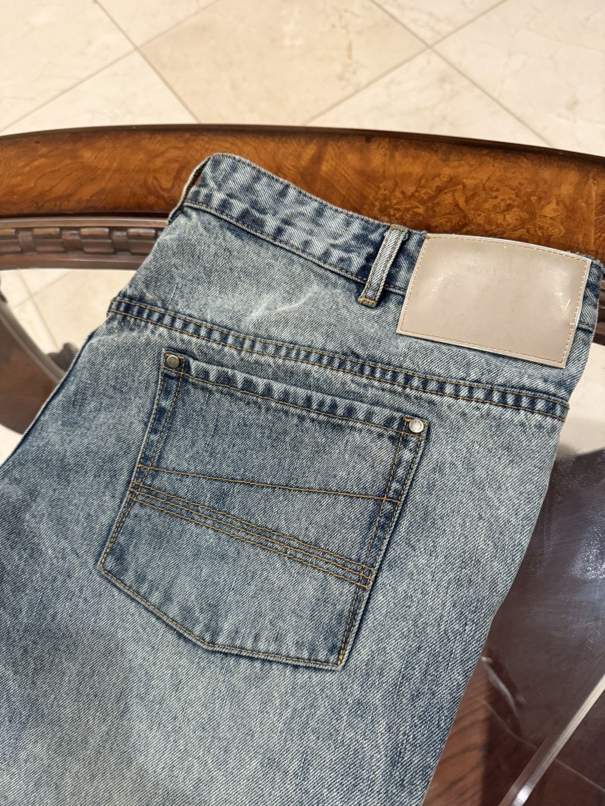 Entire Studios Entire Studios Slim Flared Jeans – Surface Wave Wash Size US 34 / EU 50 - 6 Thumbnail