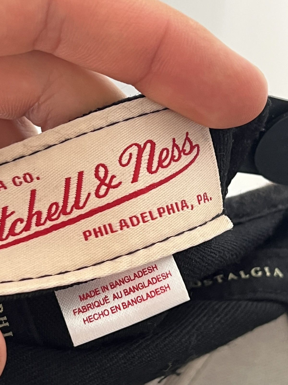 Mitchell & Ness Golden State Warriors Flex NBA Mitchell & Ness Black Cap Size ONE SIZE - 15 Thumbnail