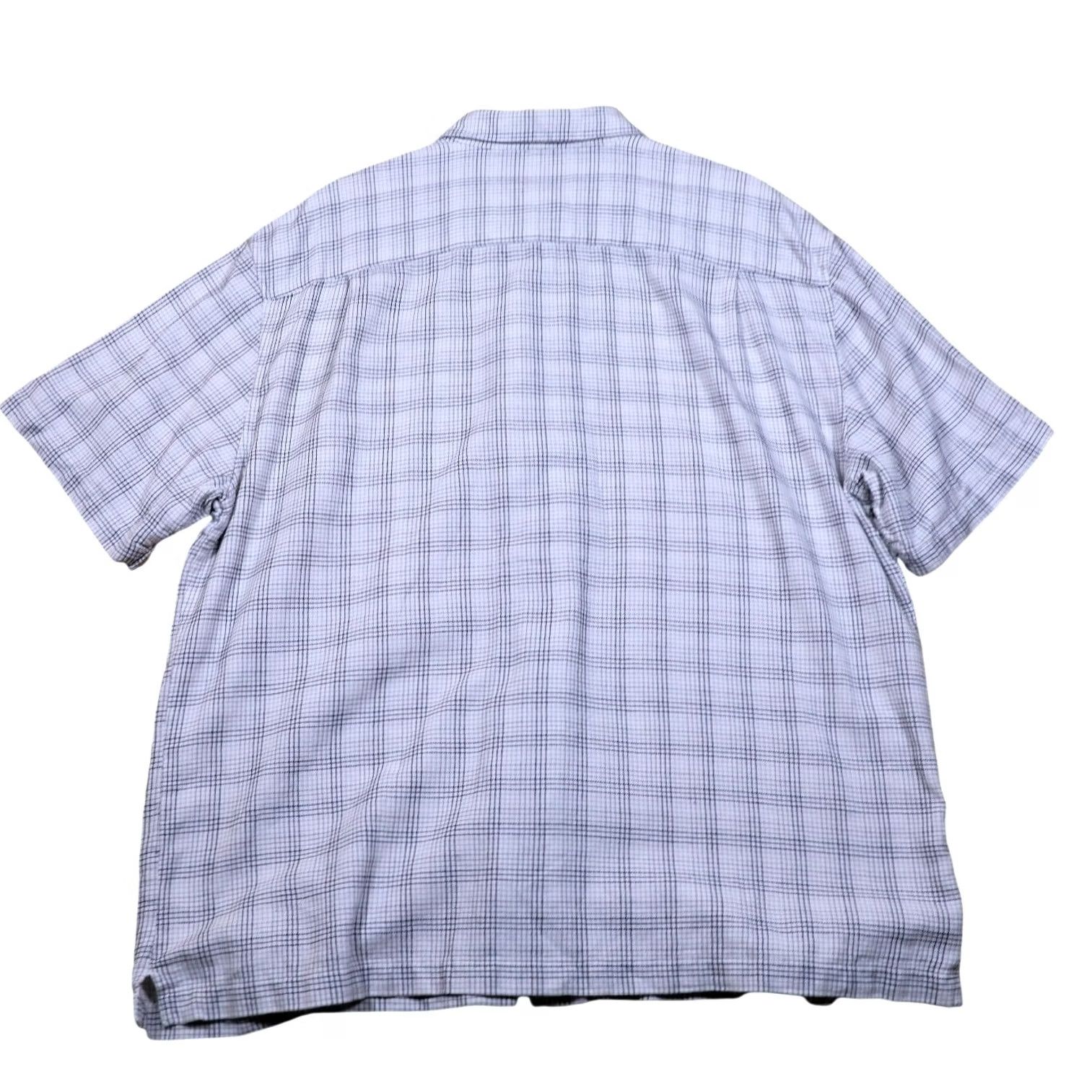 High Sierra High Sierra Mens Plaid Short Sleeve Shirt XL Blue White Casual Button Up Size US XL / EU 56 / 4 - 6 Thumbnail