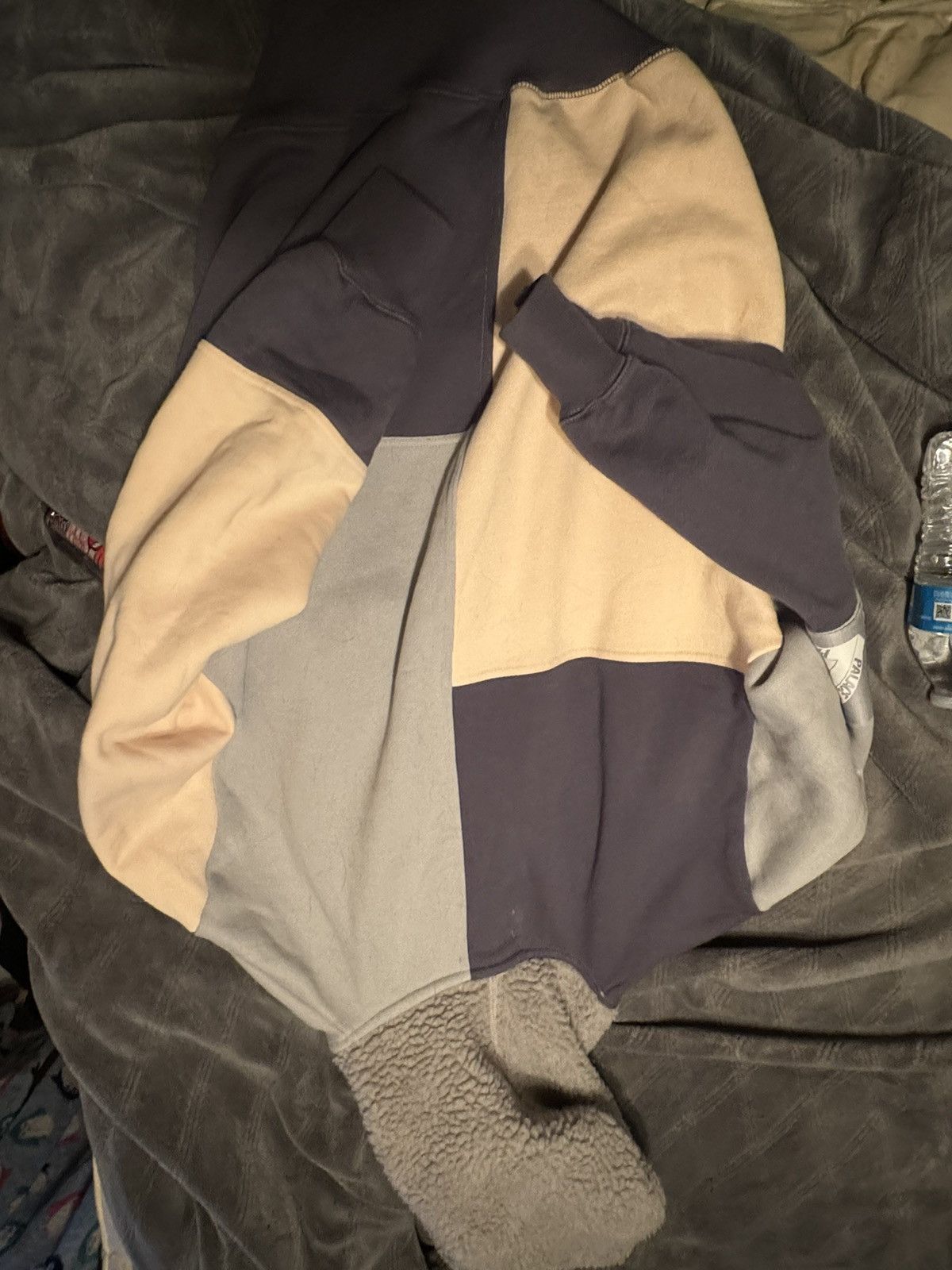 Palace Palace Fleeced Hood Hoodie Blue /Peach Size US L / EU 52-54 / 3 - 6 Thumbnail