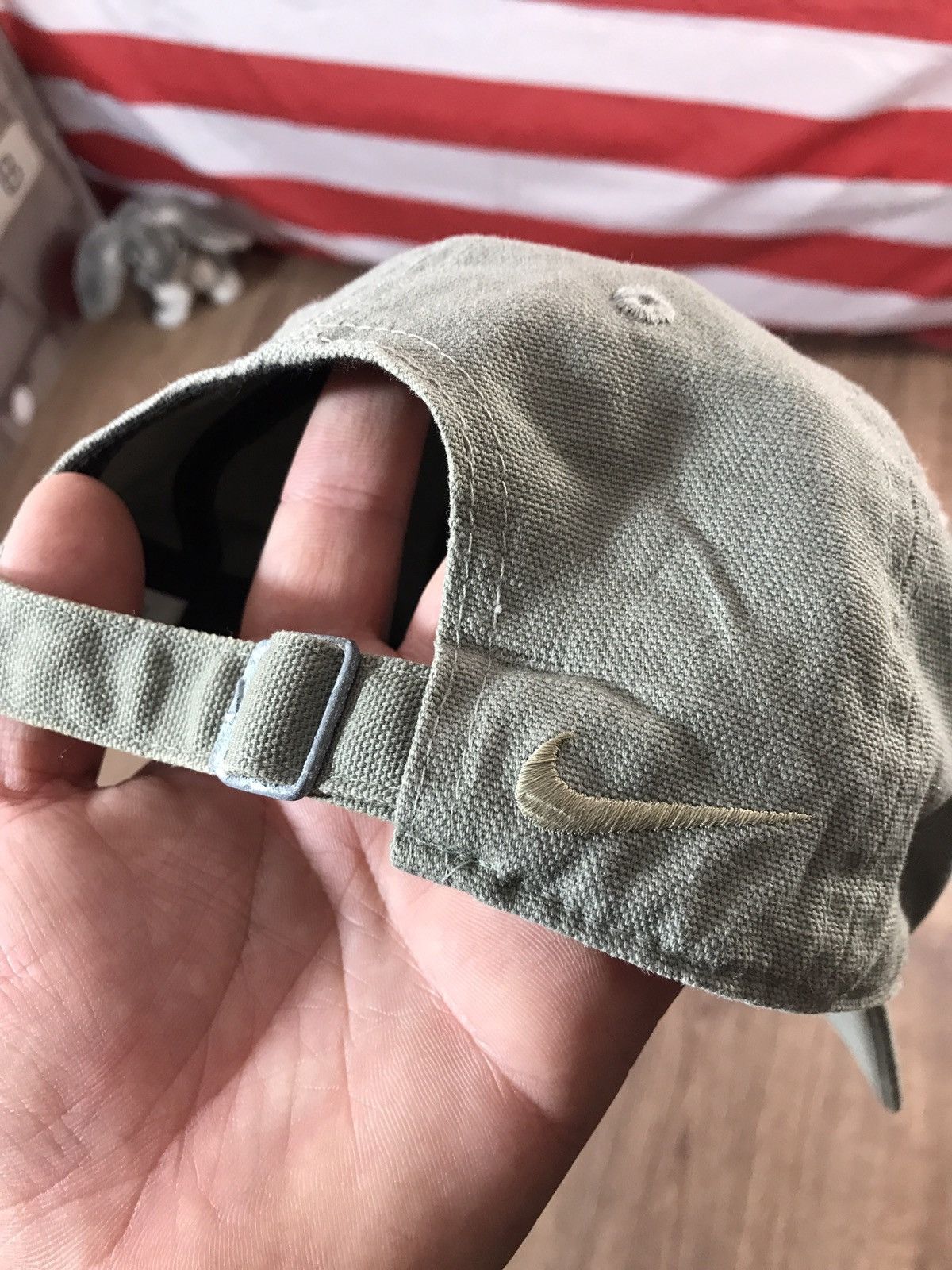 Nike × Vintage Nike Vintage Cap Double Swoosh Size ONE SIZE - 3 Thumbnail