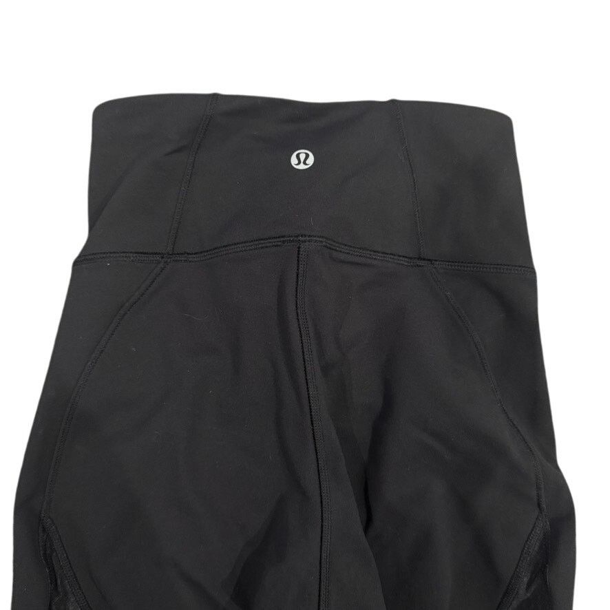 Lululemon Lululemon Cropped 21" Mesh Polka Dot Scalloped Leggings, 2 Size 26" / US 2 / IT 38 - 4 Thumbnail
