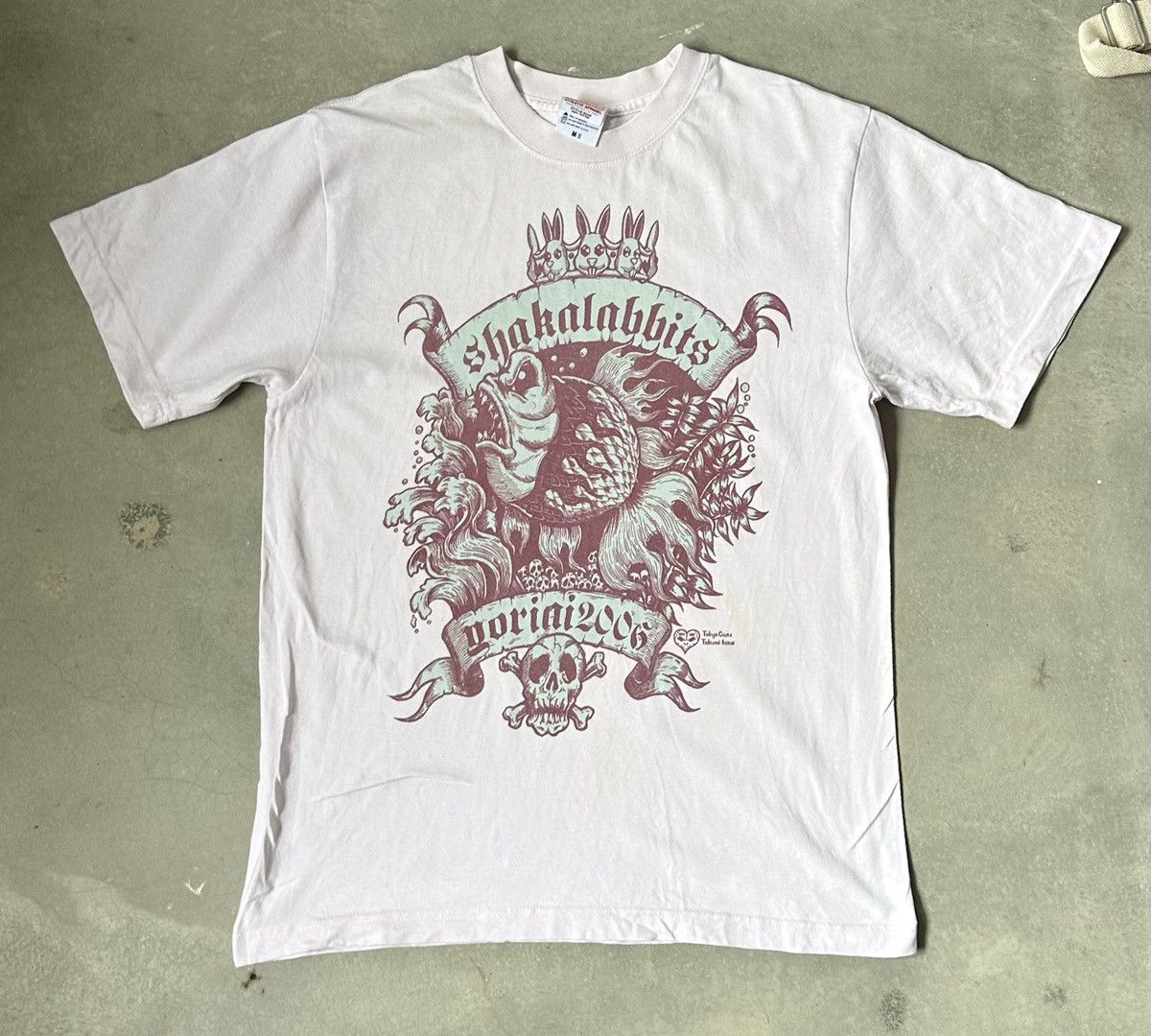 Vintage VINTAGE SHAKALABBITS TOKYO BAND TEE Size US M / EU 48-50 / 2 - 1 Thumbnail