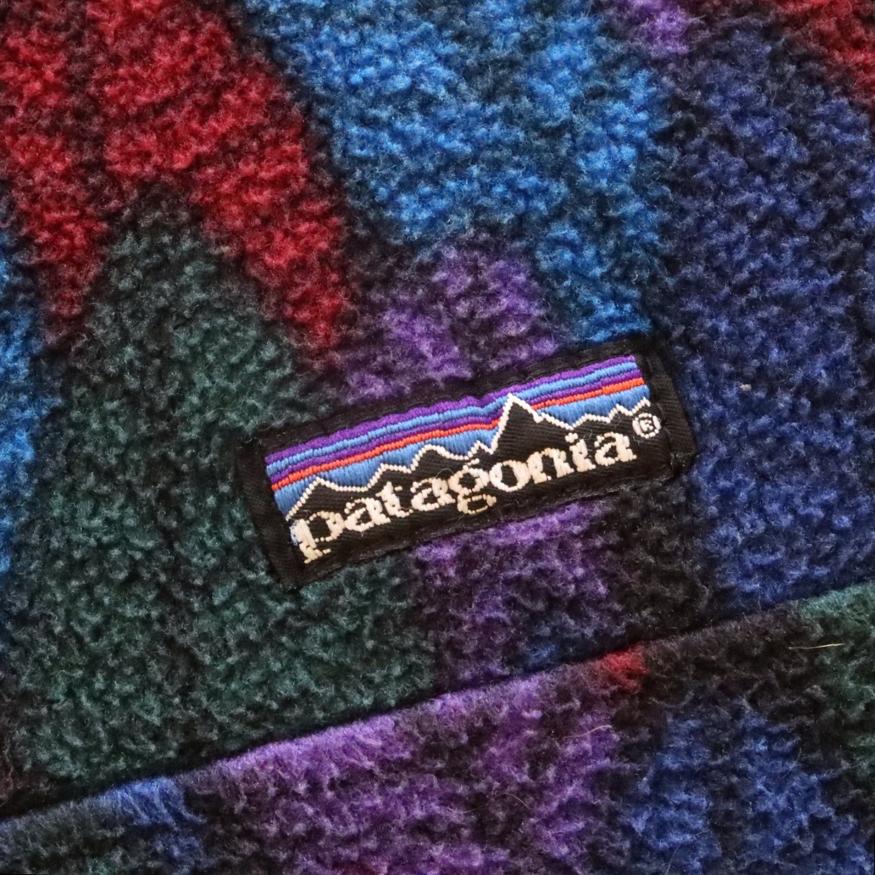 Patagonia VINTAGE Patagonia Synchilla Fleece Pullover Jacket Men XS Blue USA 90s Style Size US S / EU 44-46 / 1 - 6 Thumbnail